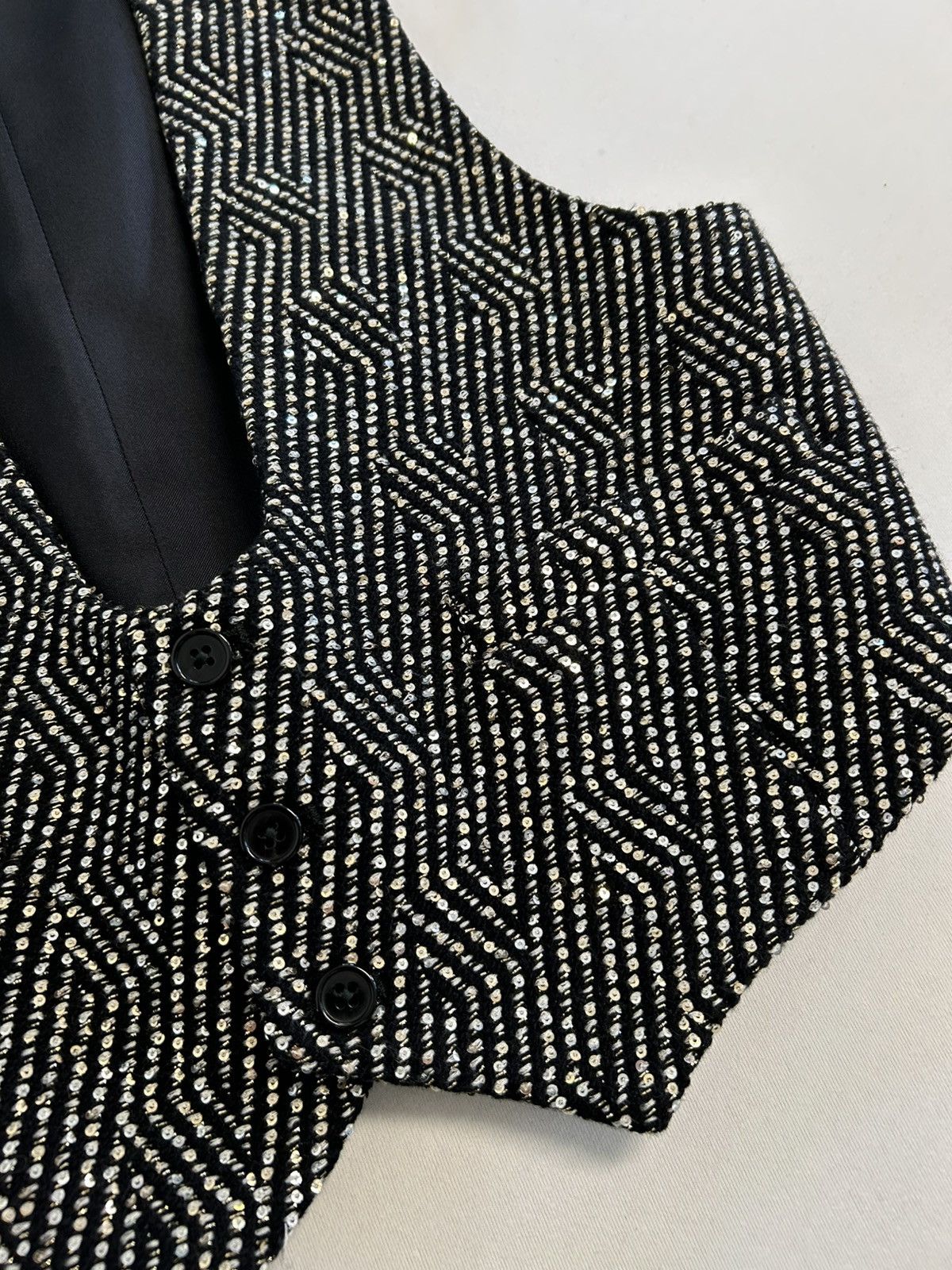 Saint Laurent Paris FW2016 Embellished Vest Size US S / EU 44-46 / 1 - 11 Thumbnail