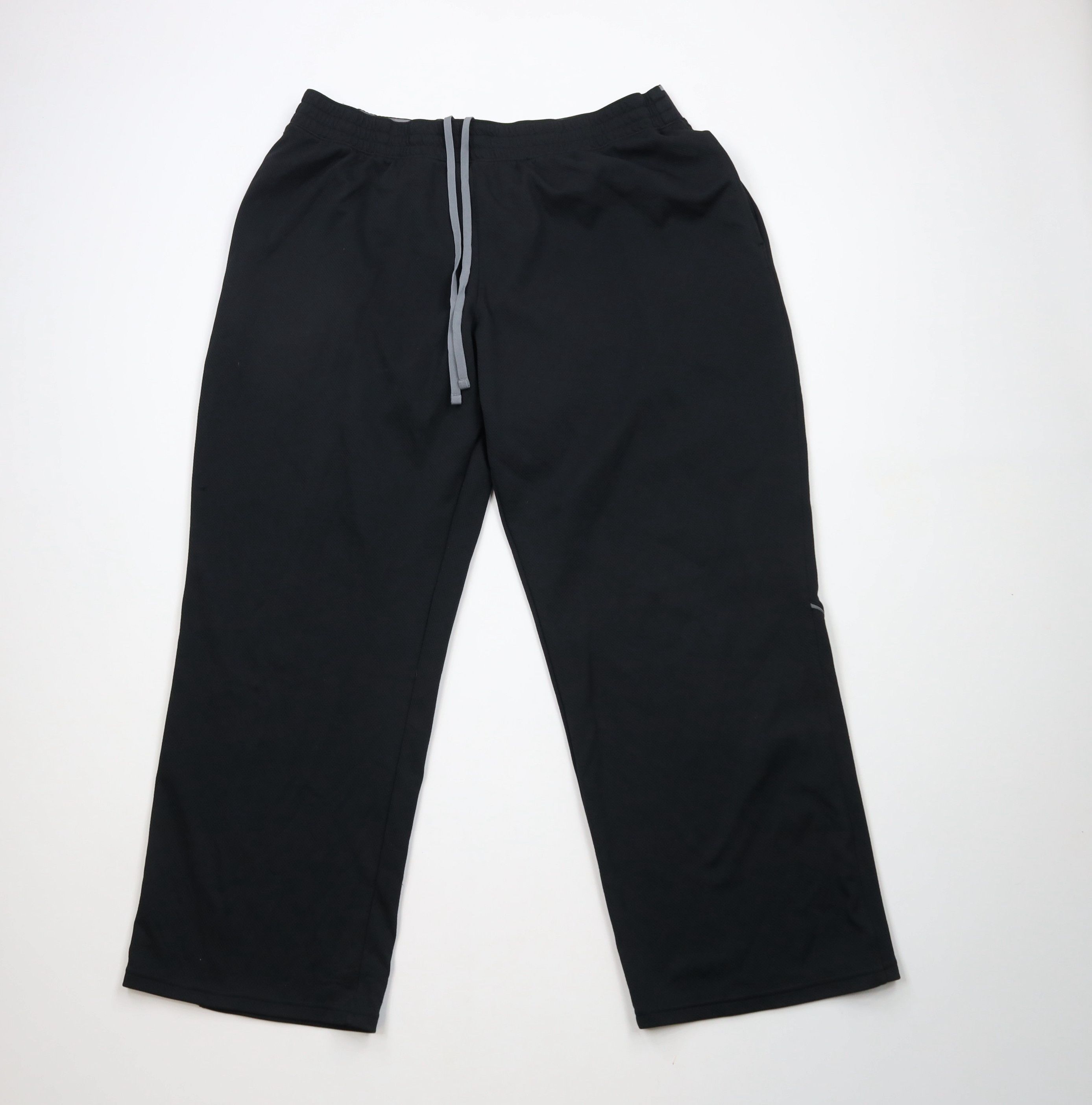 Under Armour × Vintage Vintage Y2K Under Armour Wide Leg Sweatpants Pants Black Size US 40 / EU 56 - 1 Thumbnail