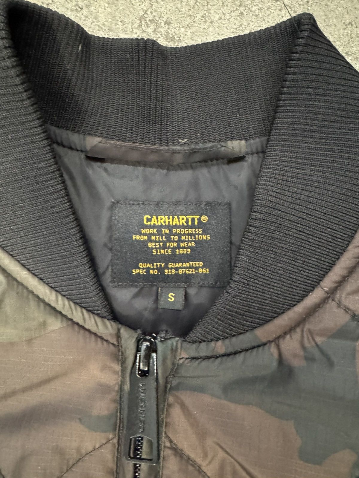 Carhartt Wip Carhartt WIP Bomber Jacket Size US S / EU 44-46 / 1 - 3 Thumbnail