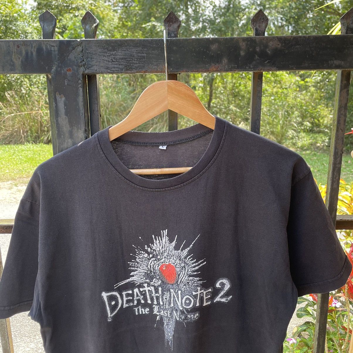 Anime × Vintage 🔥Vintage Y2K Death Note The Last Name Anime Distress Tee Size US L / EU 52-54 / 3 - 4 Thumbnail