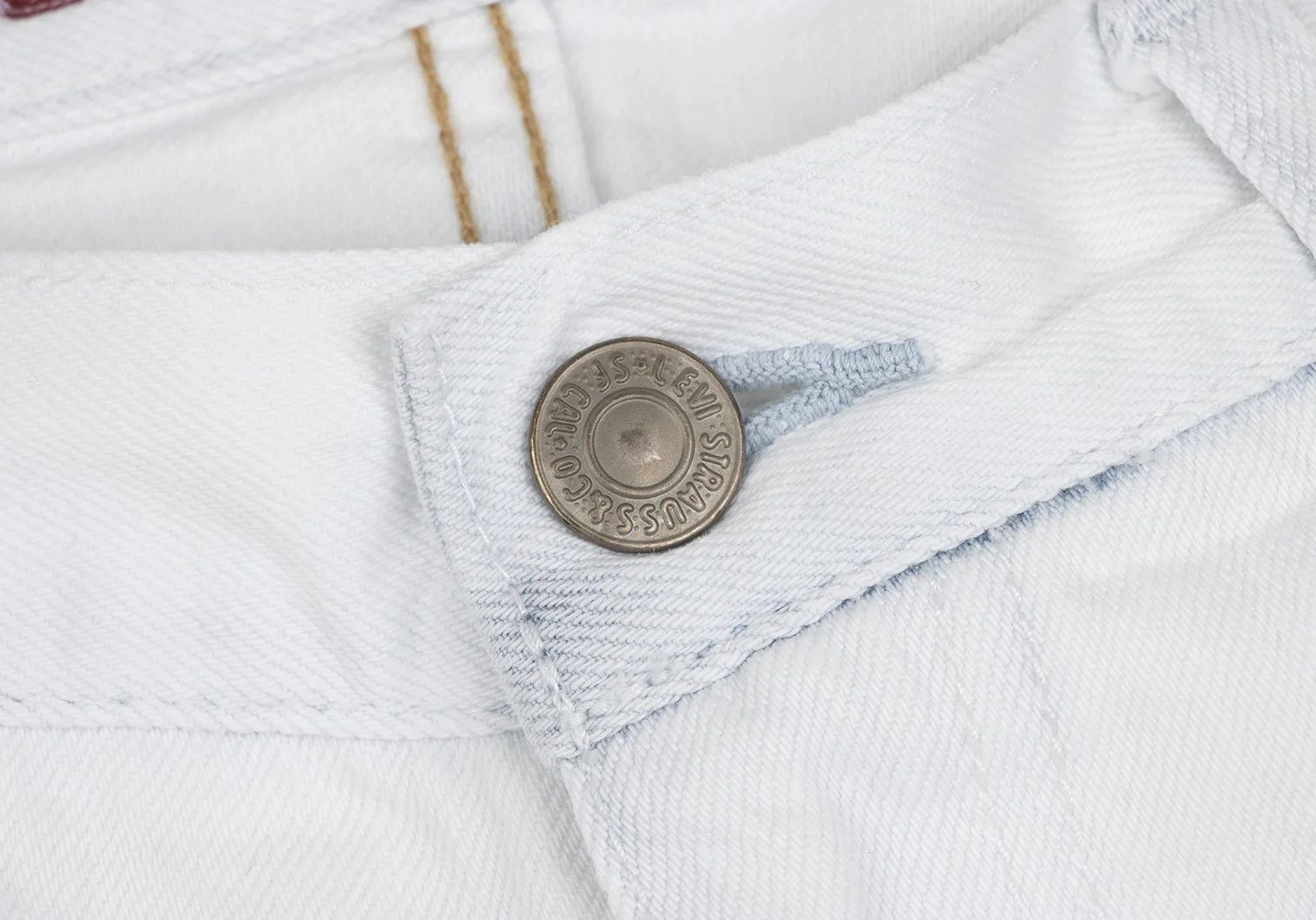 Junya Watanabe Bleached Denim Pants in Off White Size M Size US 30 / EU 46 - 3 Thumbnail