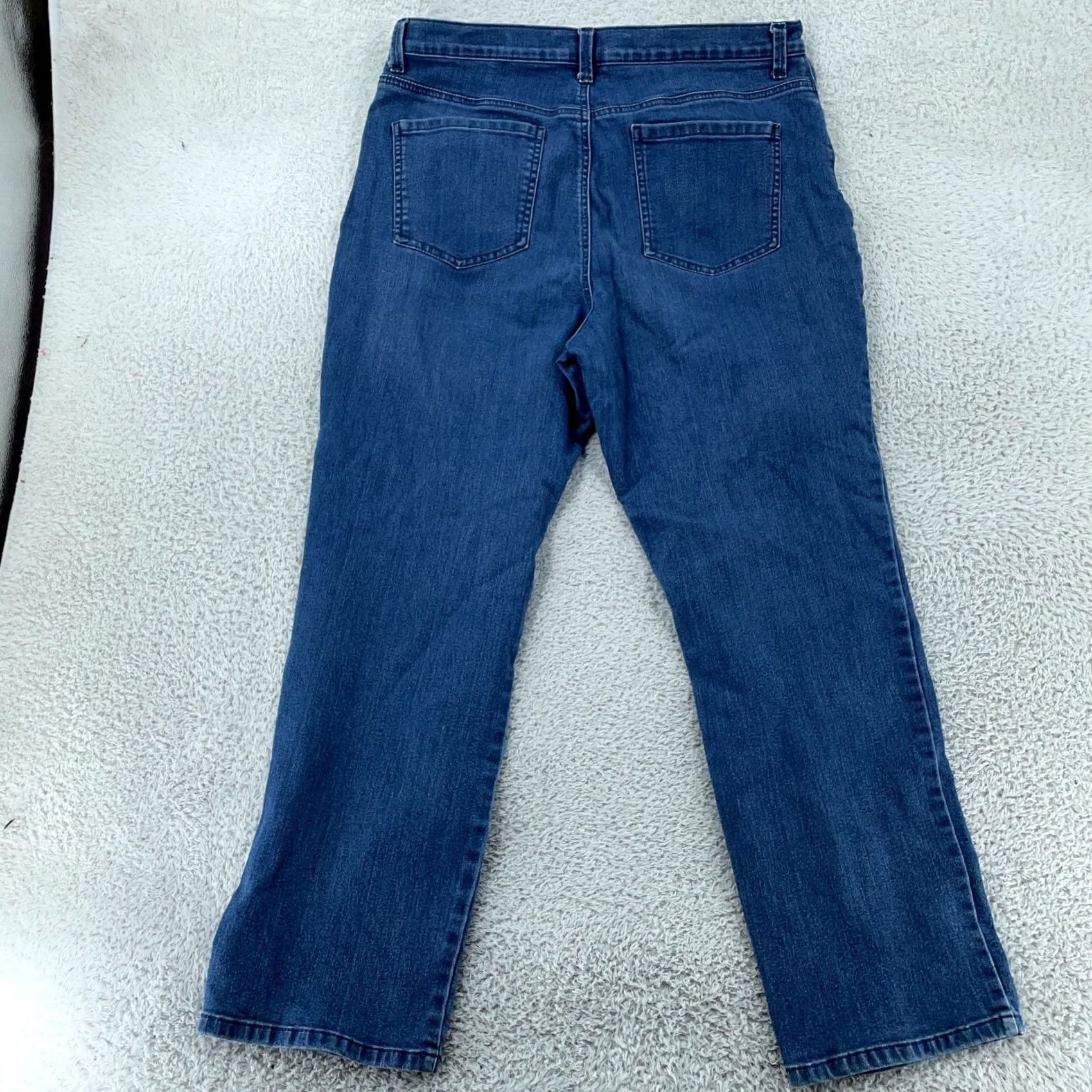 Gloria Vanderbilt Gloria Vanderbilt Jeans Womens 14P Classic Stretch Denim Blue 34x27 Size 36" / US 14 / IT 50 - 4 Thumbnail
