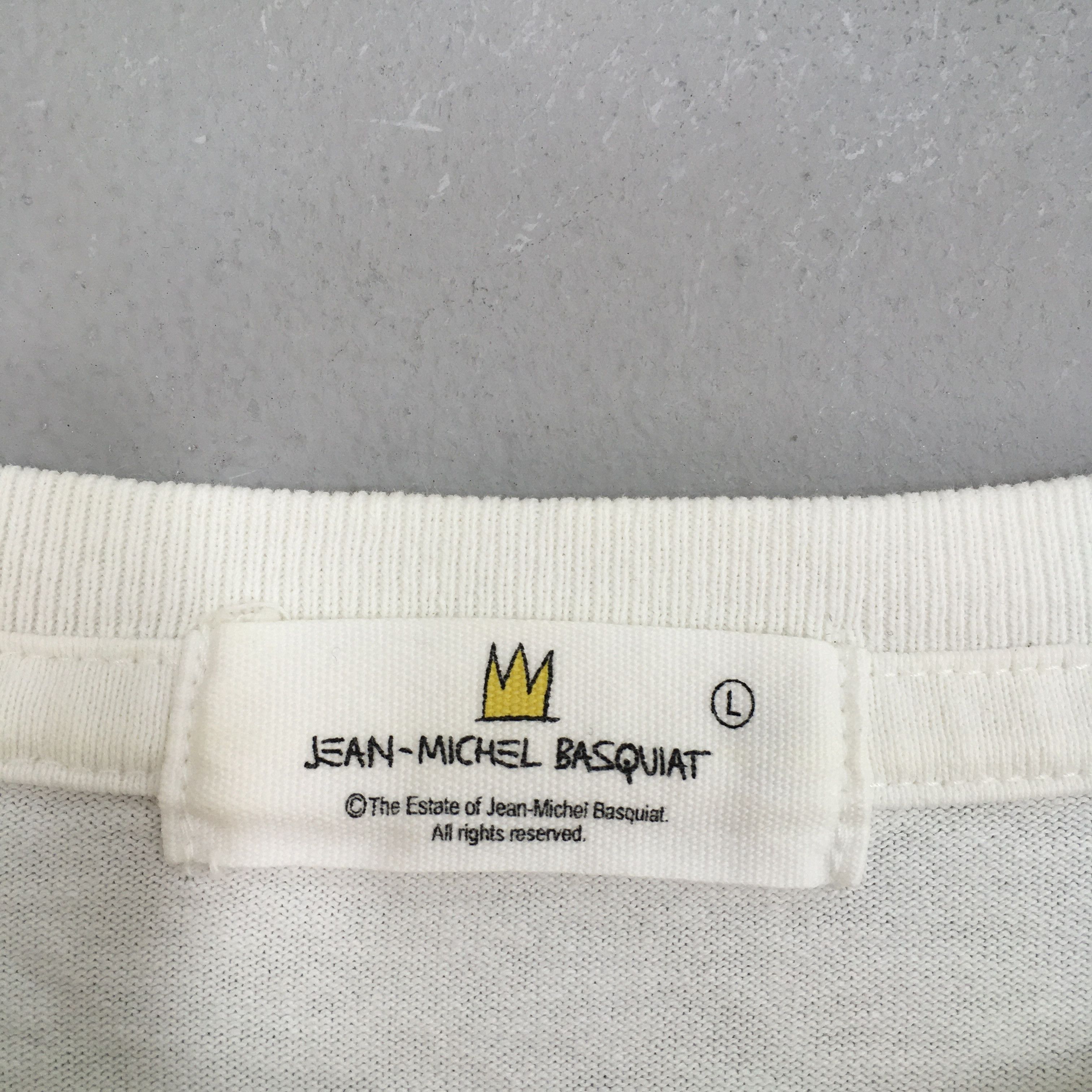 Jean-Michel Basquiat × Vintage Jean Michel Basquiat Samo Same-Oh Artwork Tshirt Size L Size US L / EU 52-54 / 3 - 4 Thumbnail