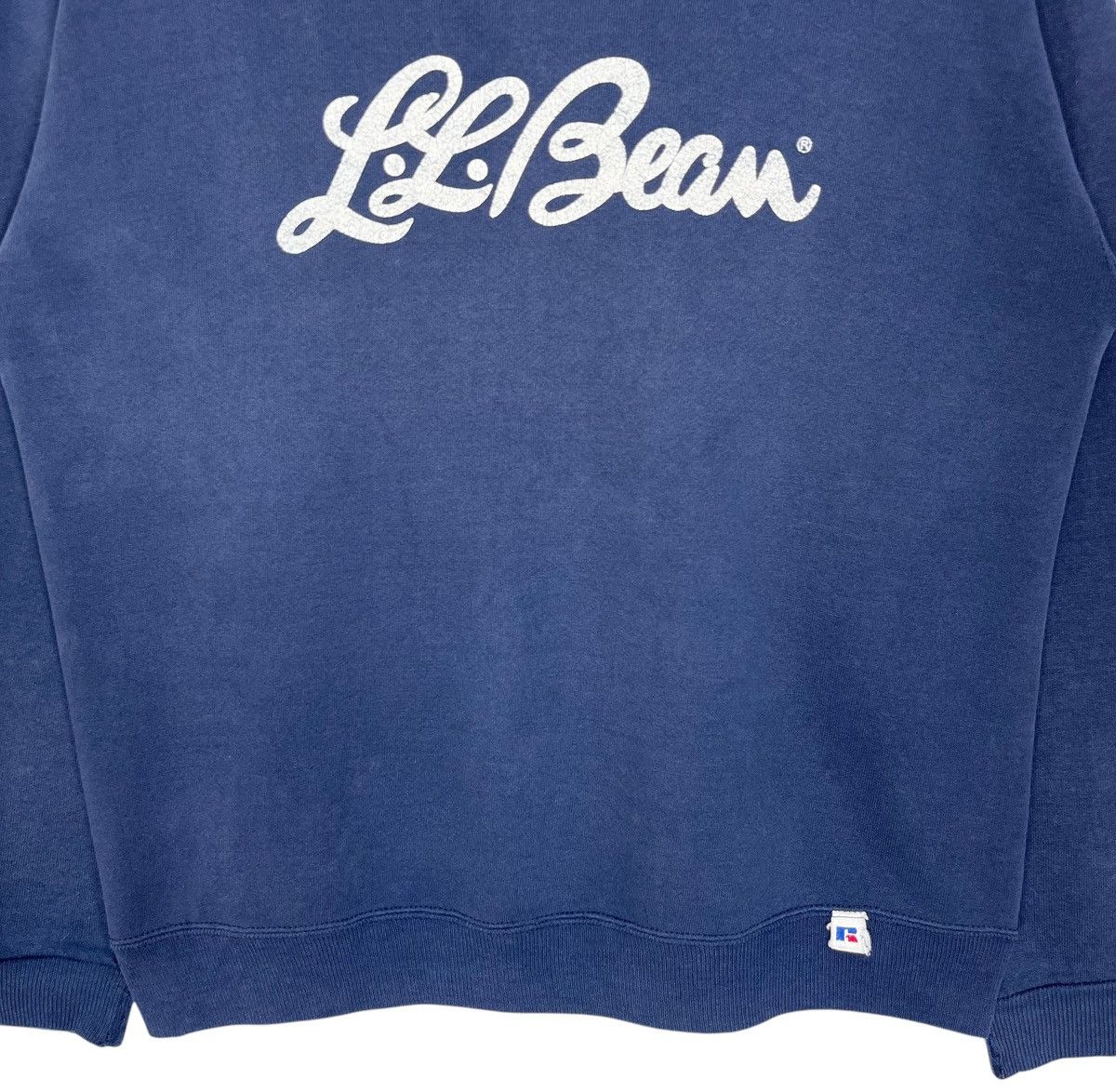 L.L. Bean × Vintage Vintage 90s LL Bean Spell Out Logo Sweatshirt Size US M / EU 48-50 / 2 - 3 Thumbnail