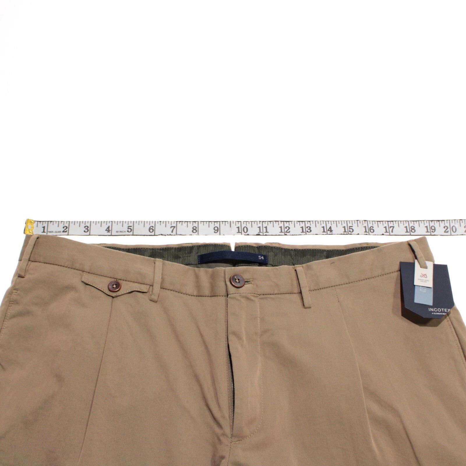 Incotex INCOTEX New with tags Chino Size 38 US In Beige Size US 38 / EU 54 - 5 Thumbnail