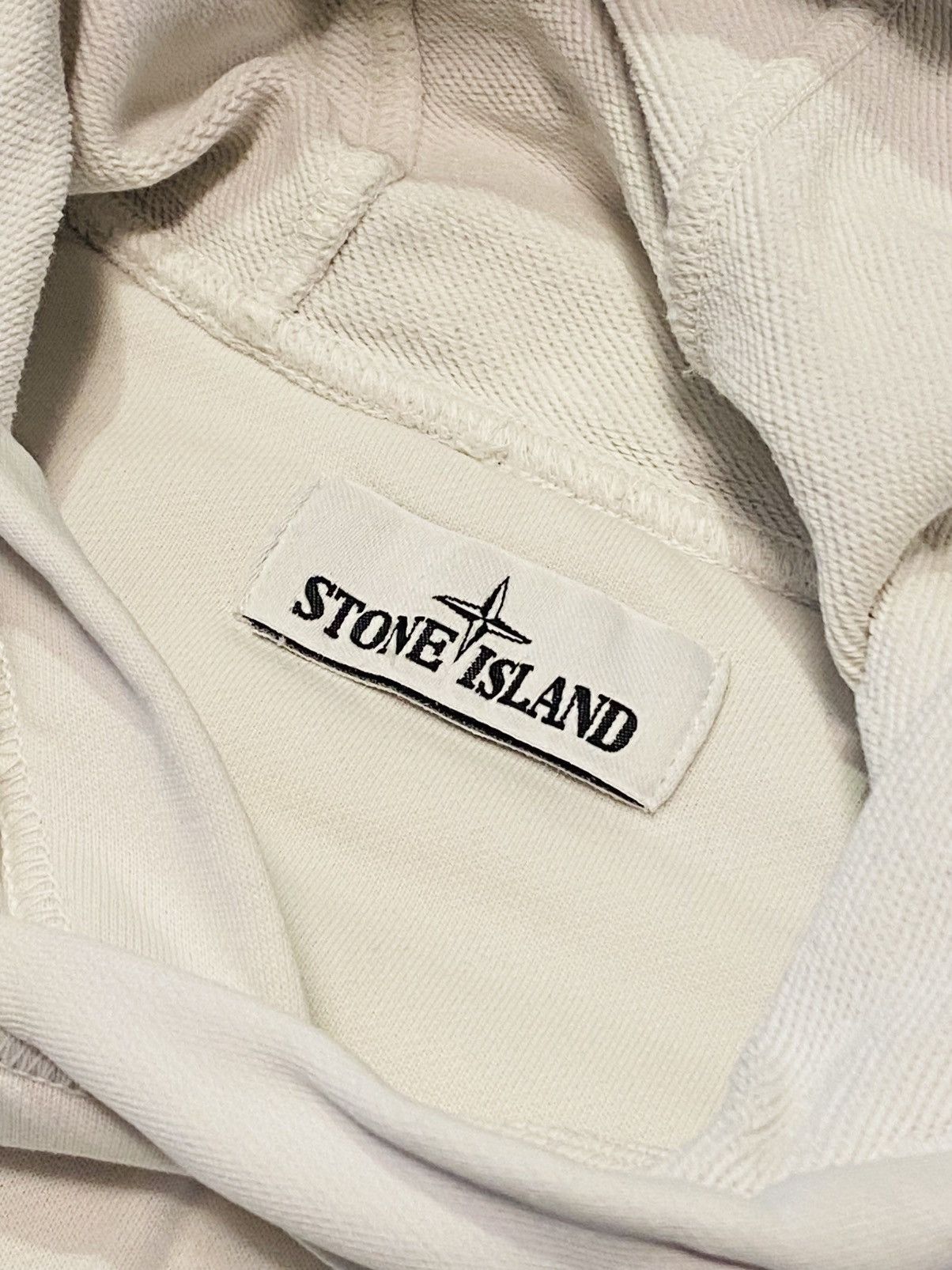 Stone Island White Hoodie Stone Island Size US S / EU 44-46 / 1 - 3 Thumbnail