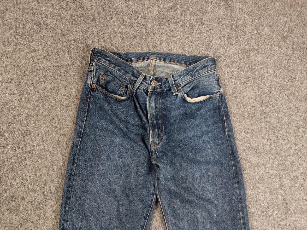 Levi's Vintage Levis Clothing Selvedge Denim Jeans Talon 50's Style Size US 30 / EU 46 - 8 Thumbnail