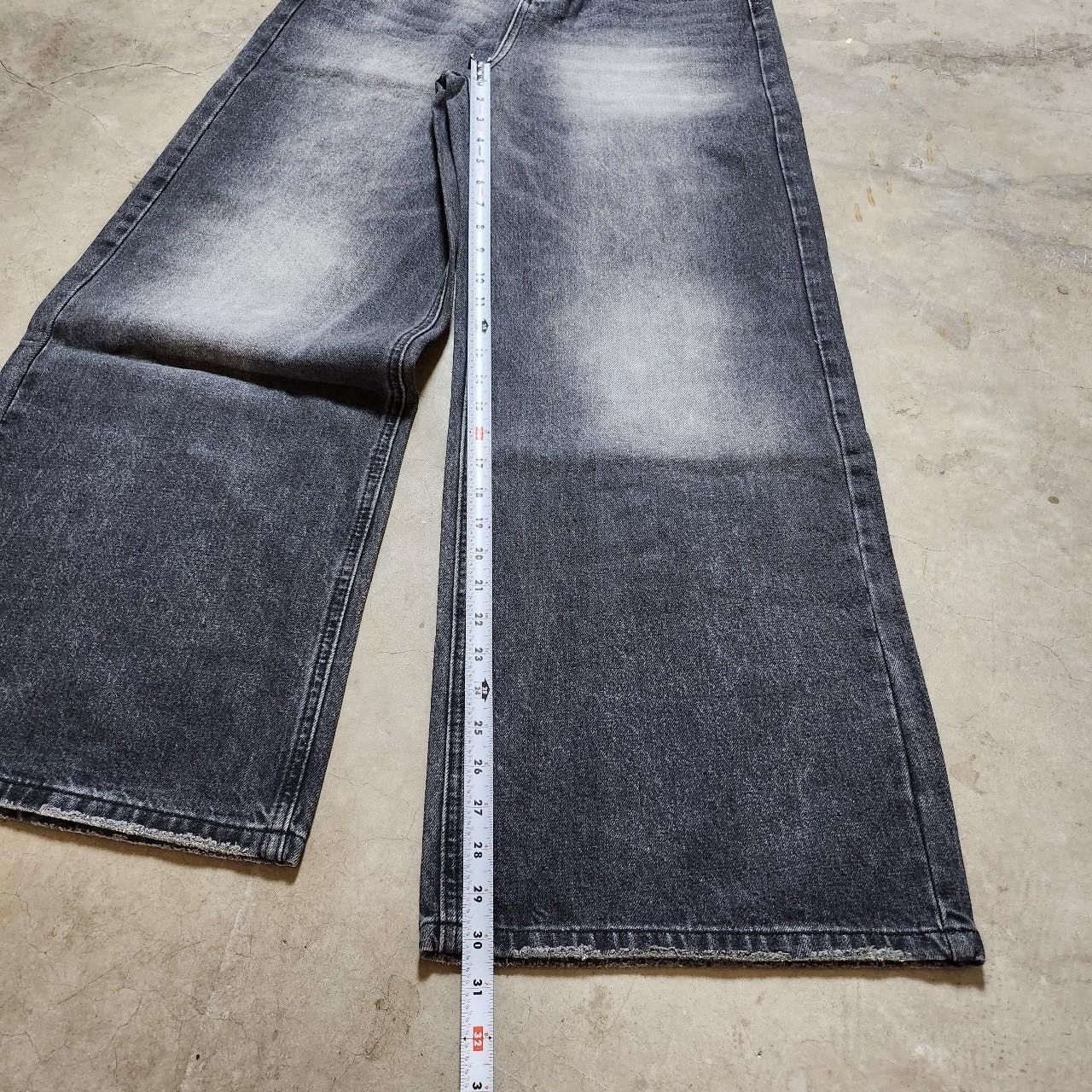 Other Baggy grey jeans y2k/2000s faded loose fit denim Size US 30 / EU 46 - 4 Thumbnail