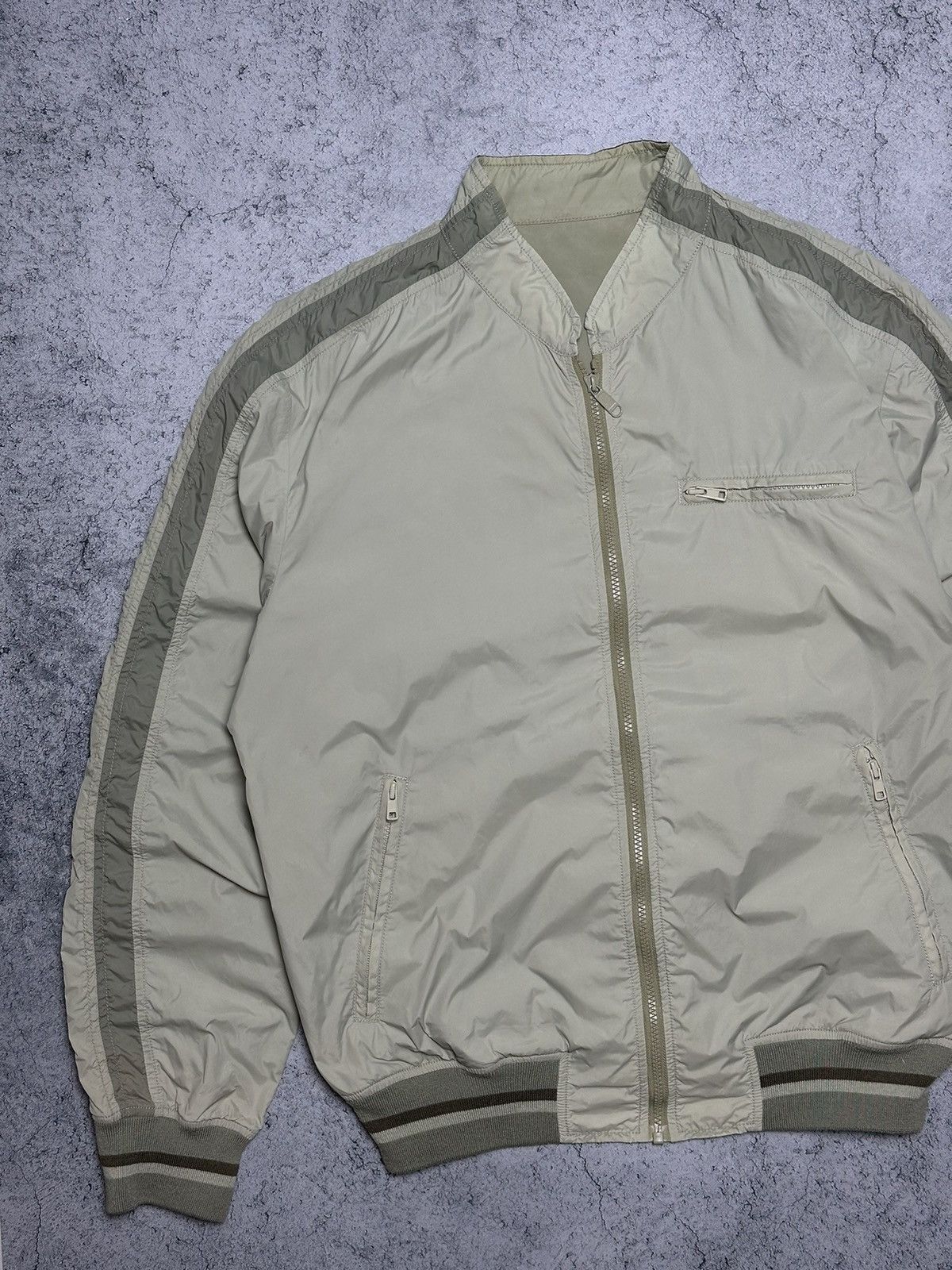 Diesel Vintage Diesel Reversible Bomber Jacket Size US L / EU 52-54 / 3 - 2 Thumbnail