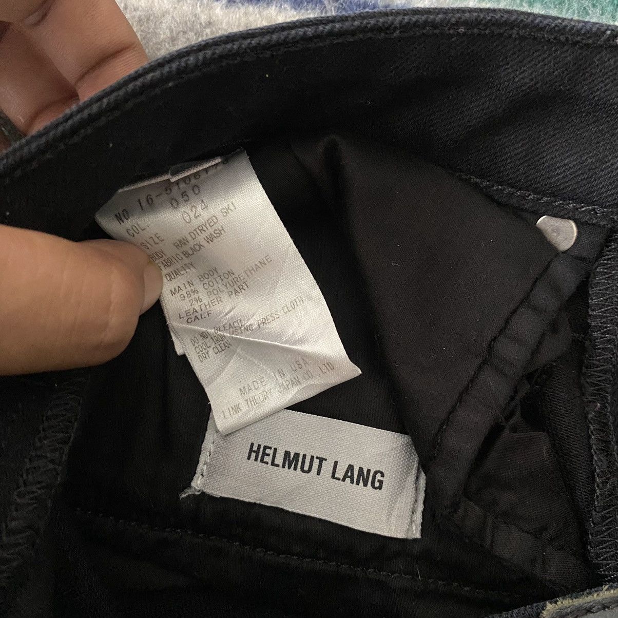 Helmut Lang Helmut Lang Calf Black Jeans. Size 26" / US 2 / IT 38 - 9 Thumbnail