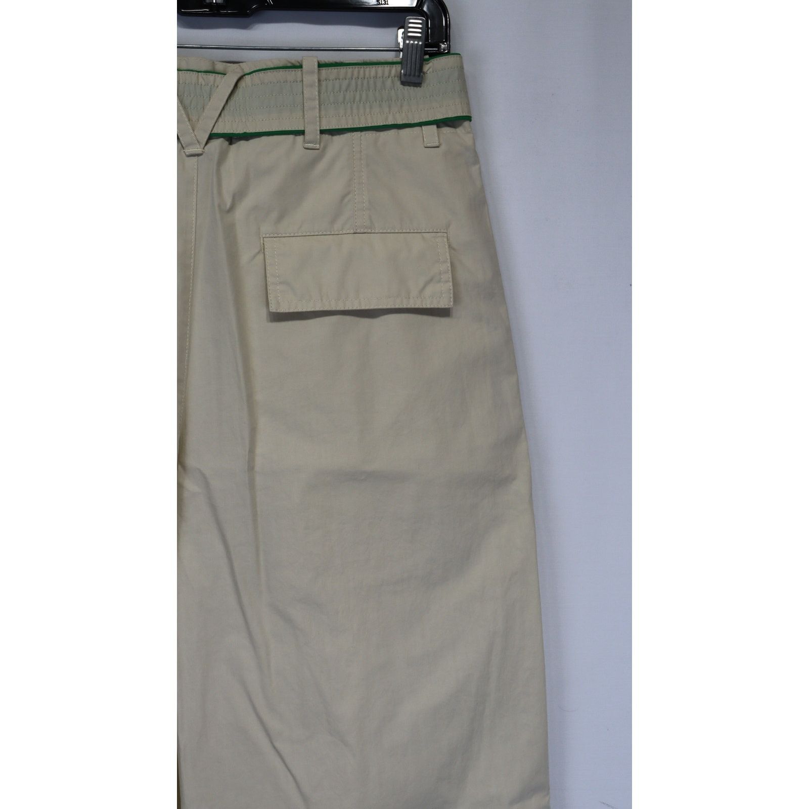 Bottega Veneta o1rshd1 Organic Frosted Poplin Trousers in Beige Size US 32 / EU 48 - 7 Thumbnail