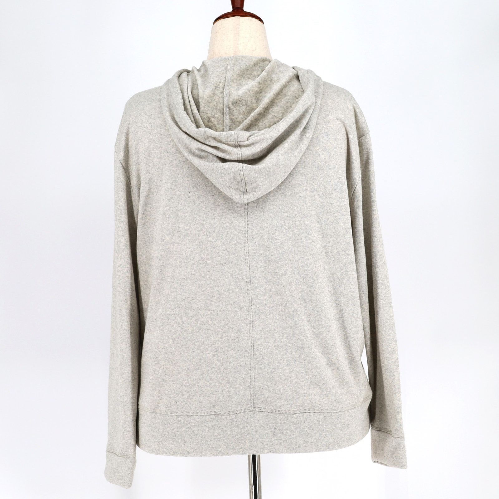Baldwin Baldwin Women’s Oatmeal Cotton Casual Pullover Hoodie Size L Size L / US 10 / IT 46 - 5 Thumbnail