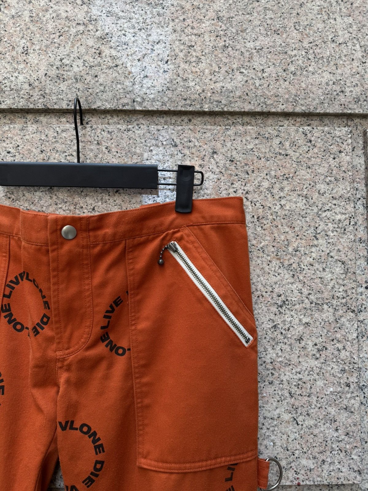 Vlone Vlone bondage pants orange M Size US 31 - 4 Thumbnail