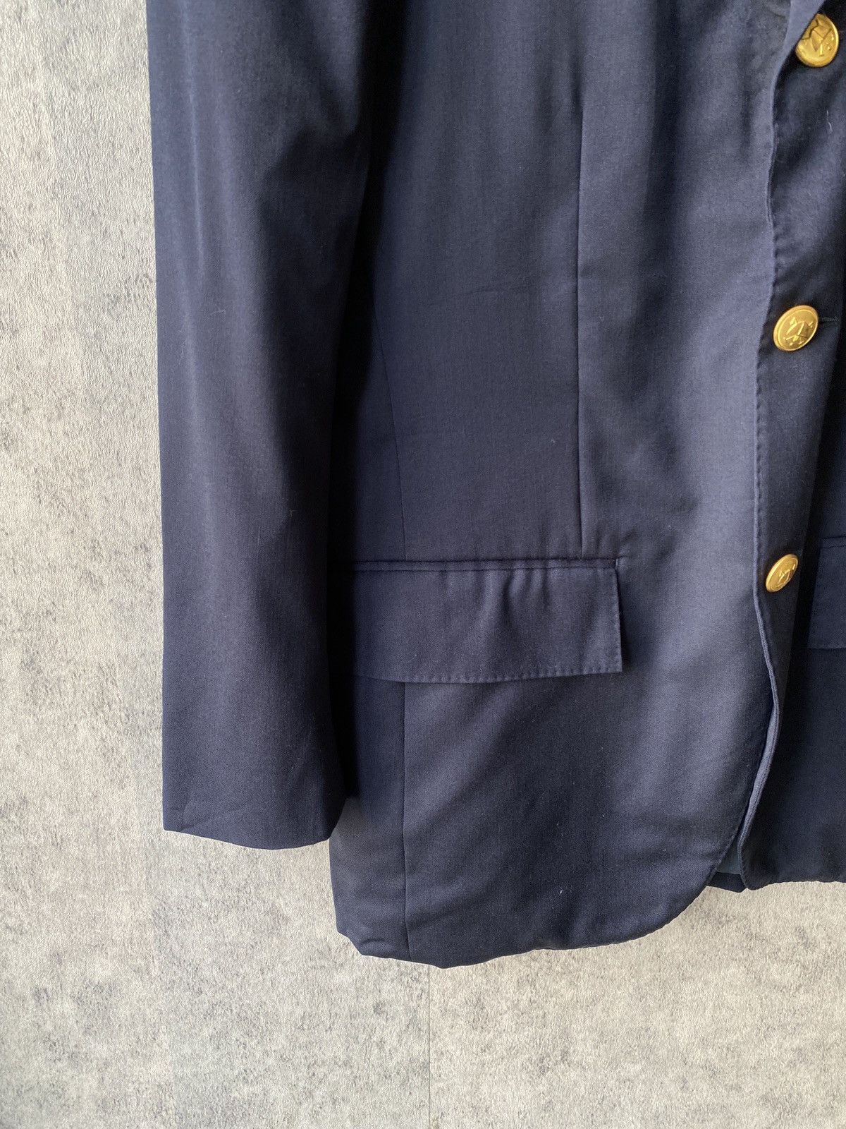 Polo Ralph Lauren Polo Ralph Lauren Gold Button Blazer Jacket Size US M / EU 48-50 / 2 - 5 Thumbnail