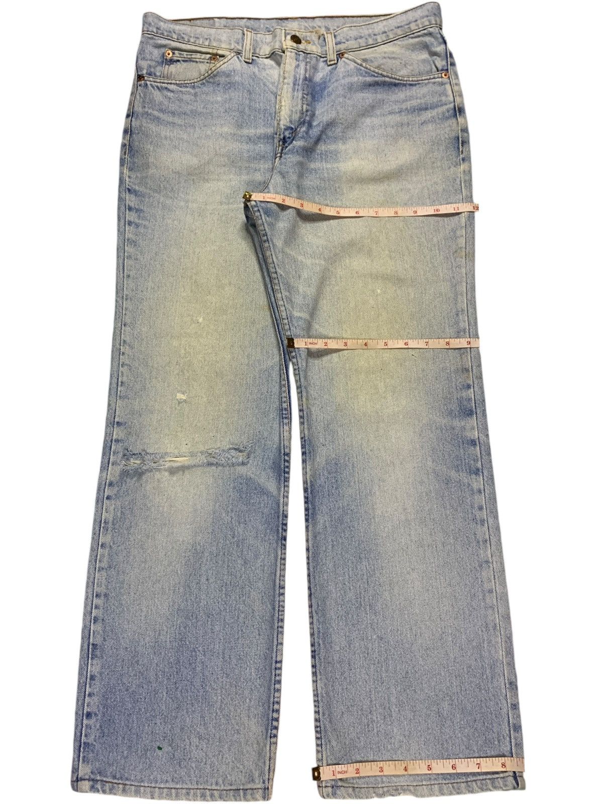 Levi's Vintage Levis Faded Mud Wash Distressed Baggy Jeans Size US 34 / EU 50 - 13 Thumbnail