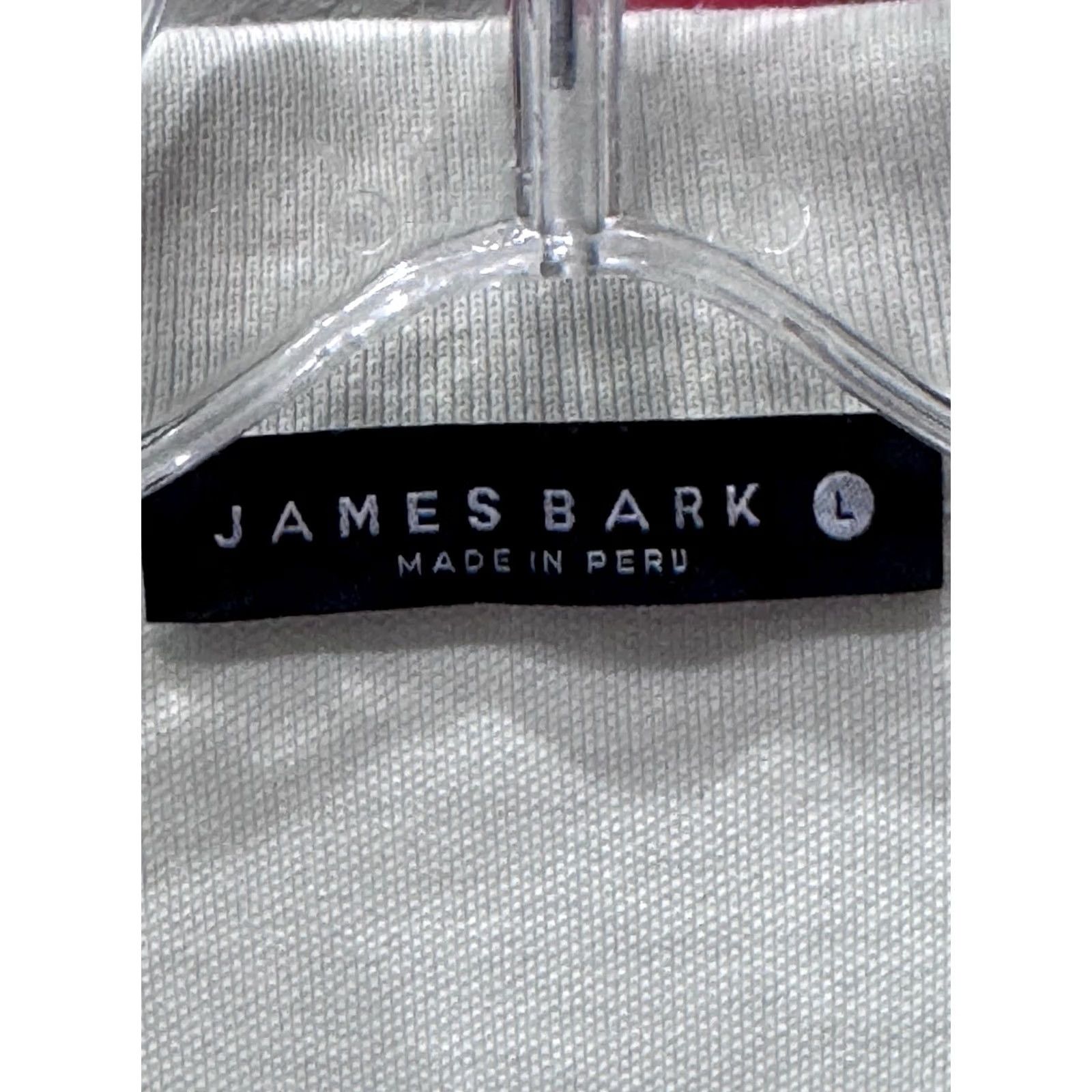 Bark James bark Polo Shirt Mens Large L Embroidered Dog Peru Multicolor Shirt Size US L / EU 52-54 / 3 - 5 Thumbnail