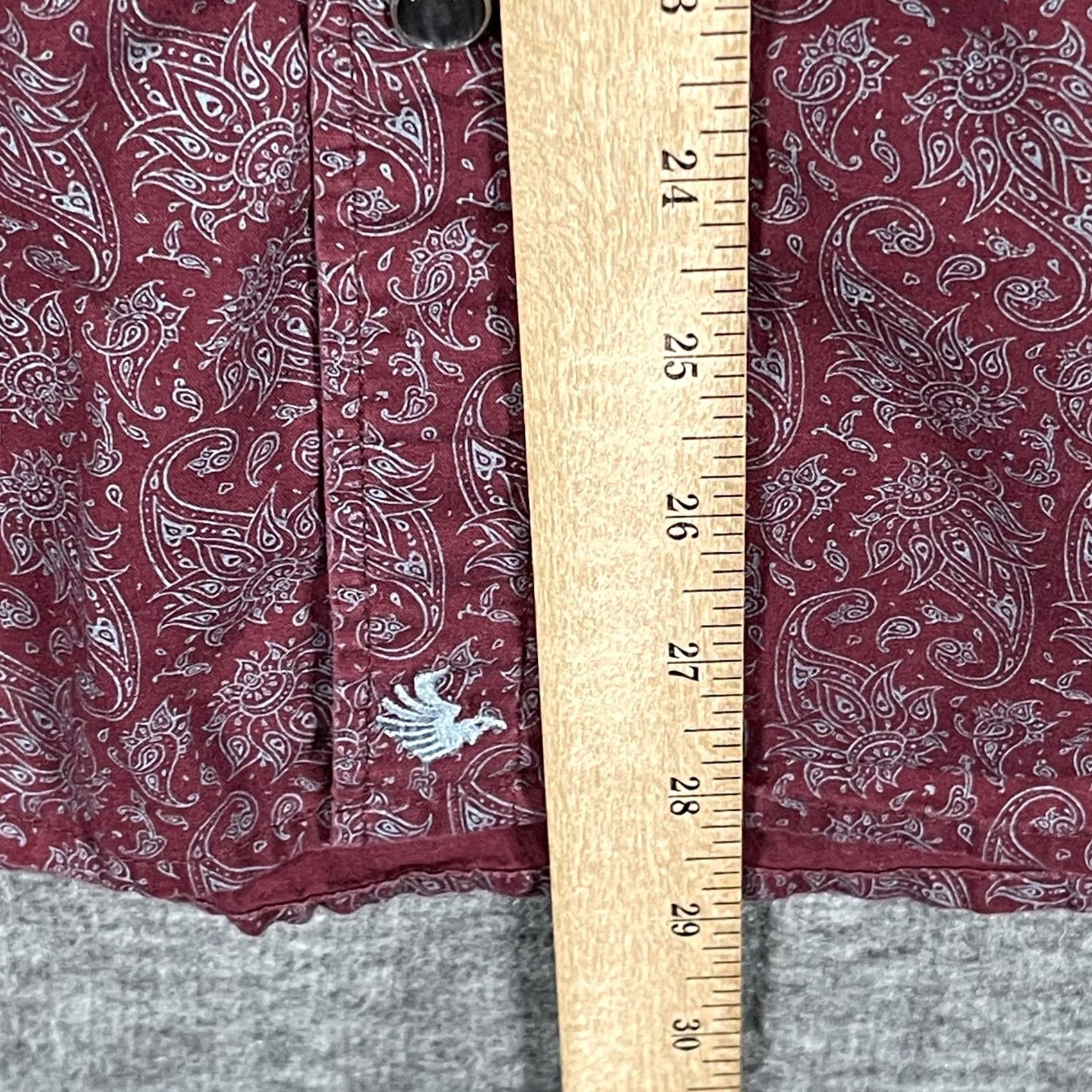 Cody James Cody James Shirt Mens L Red Paisley Western Button-Up Long Sleeve Cowboy Size US L / EU 52-54 / 3 - 7 Thumbnail