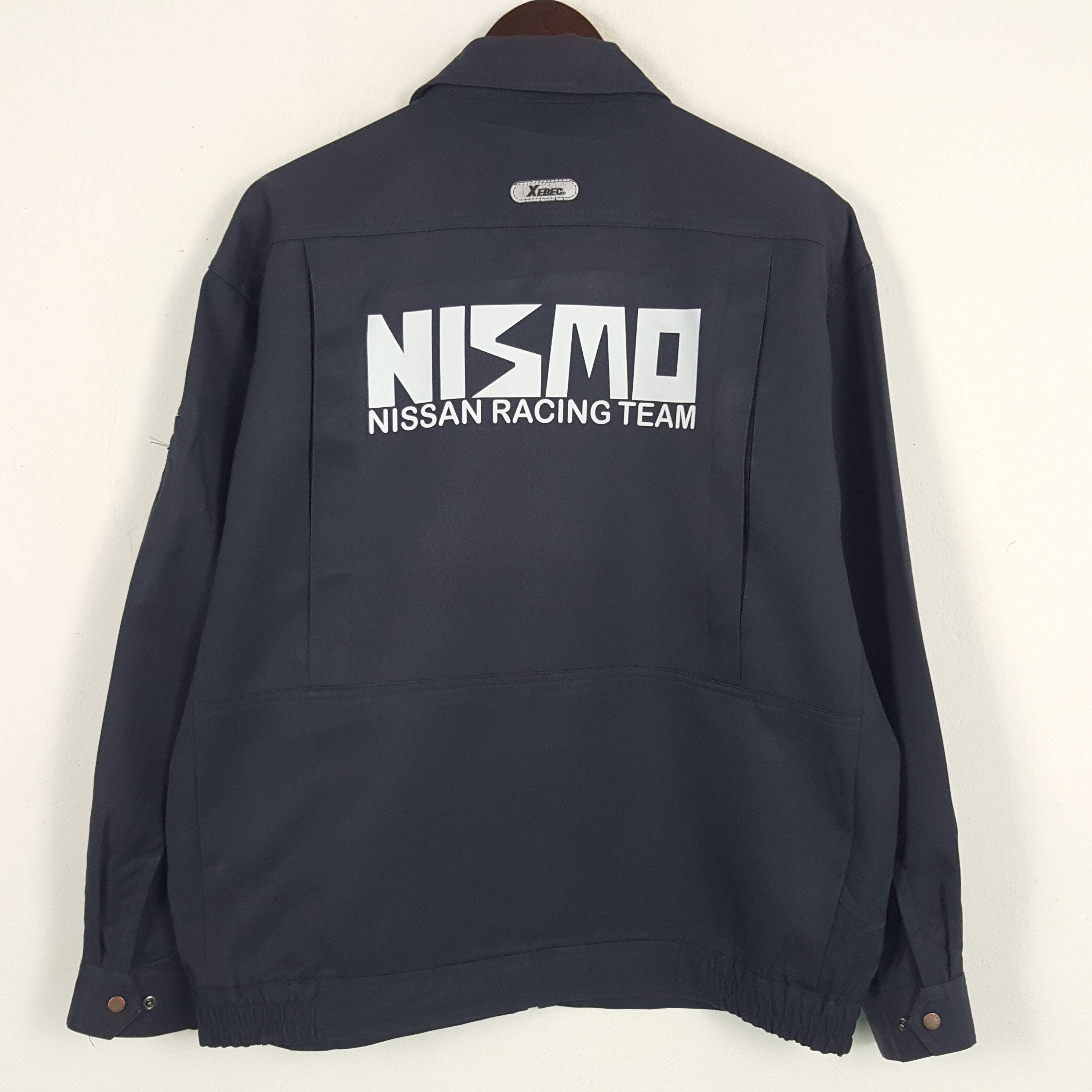 Japanese Brand Vintage Nismo Nissan Racing Team Custom Art Worker Jacket Size US L / EU 52-54 / 3 - 1 Thumbnail