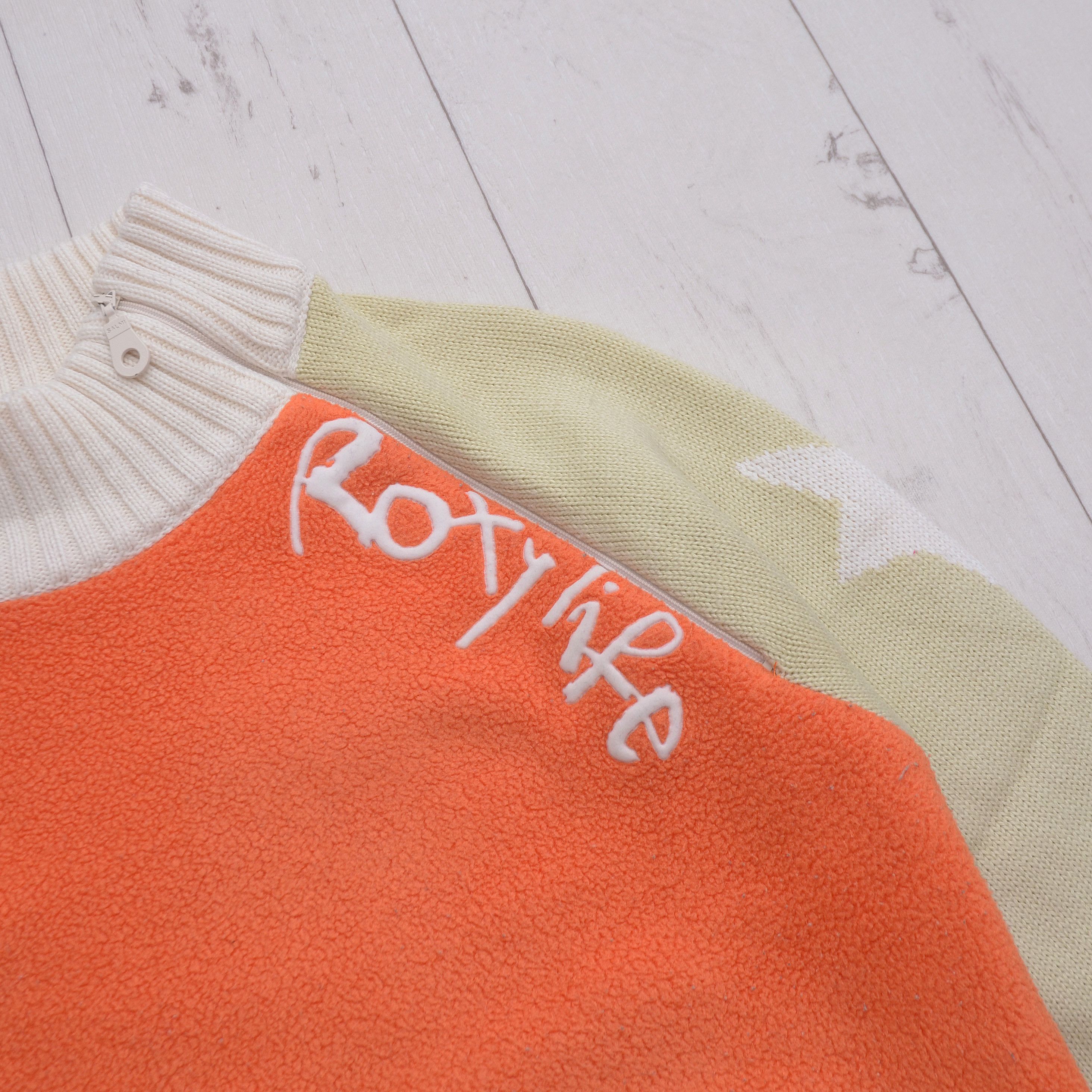 Billabong × Vintage Vintage Roxy Life X QuikSilver sz 2 S Archive Fleece zip Y2K Size S / US 4 / IT 40 - 4 Thumbnail