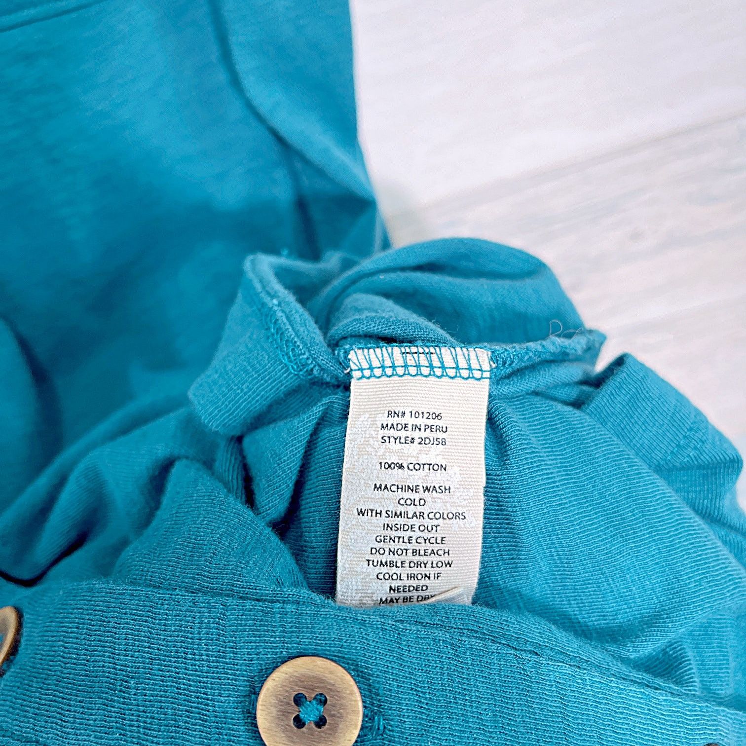Soft Surroundings Soft Surroundings Filipa Shirt Dress Teal Blue Womens Large Size L / US 10 / IT 46 - 7 Thumbnail