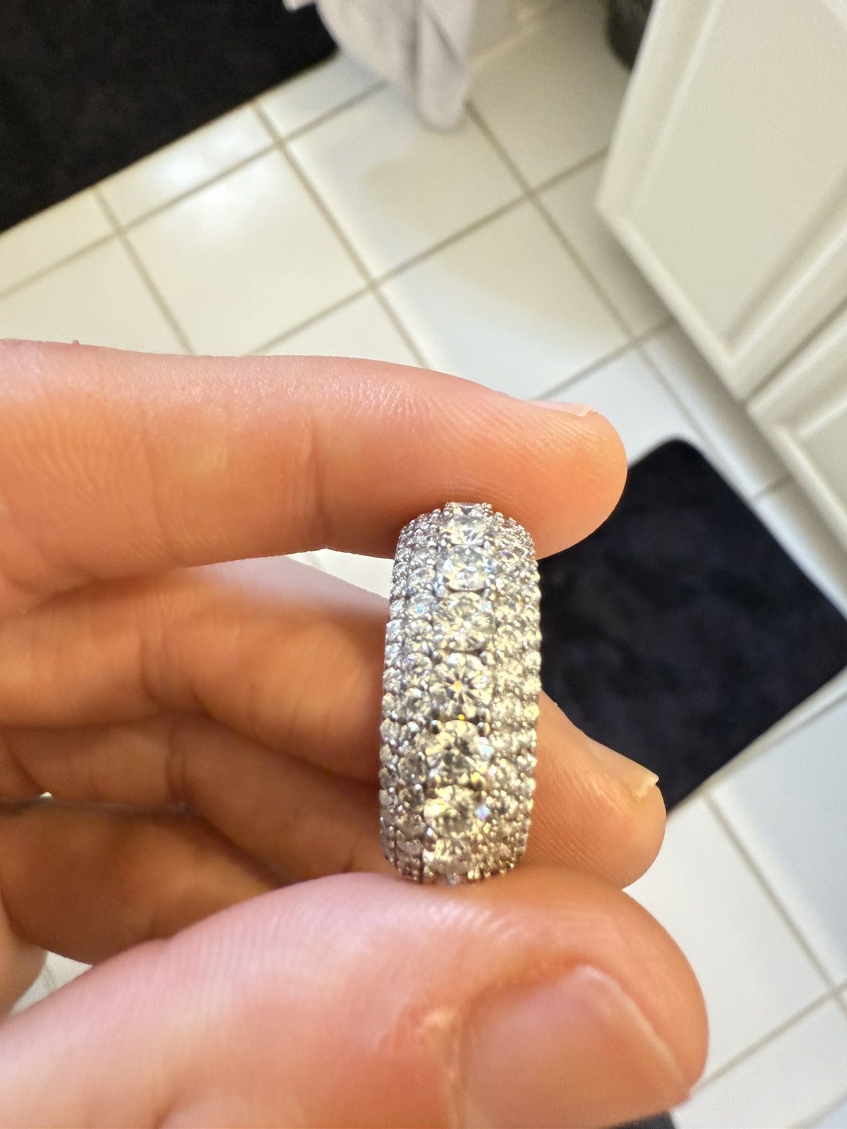 Other Vvs1 mossanite ring Size ONE SIZE - 2 Thumbnail
