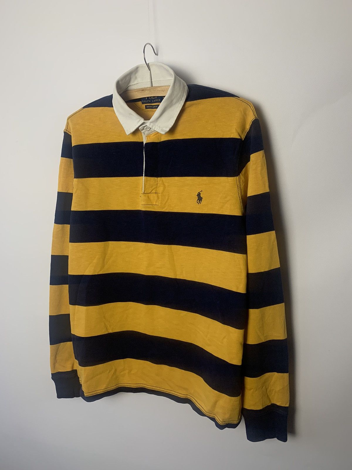Polo Ralph Lauren × Vintage Vintage Y2K Polo Ralph Lauren Rugby Shirt Pullover Size US M / EU 48-50 / 2 - 2 Thumbnail
