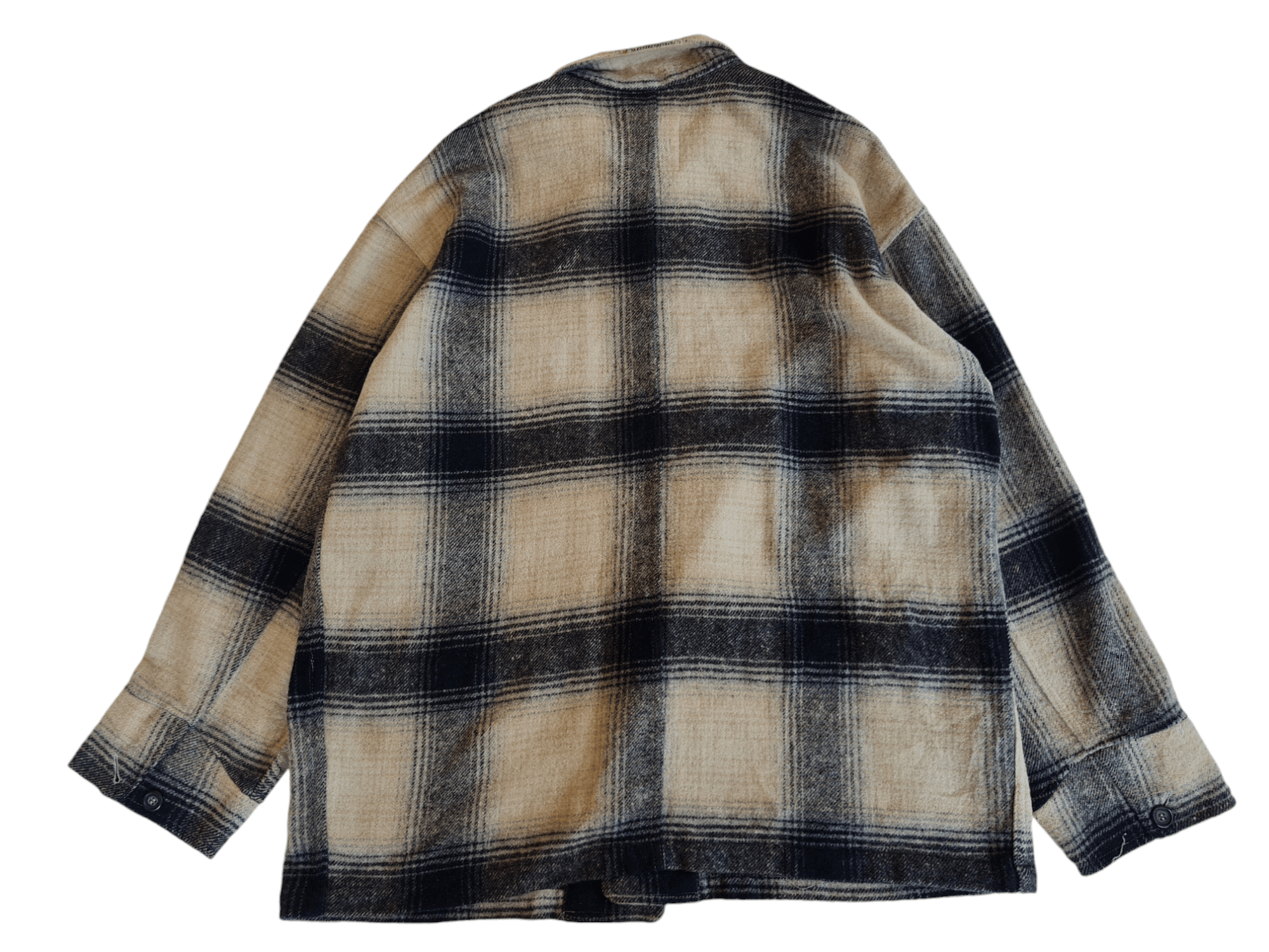 Flannel × Vintage Vintage Mane Aver Flanel Wool Jacket Size US L / EU 52-54 / 3 - 2 Thumbnail