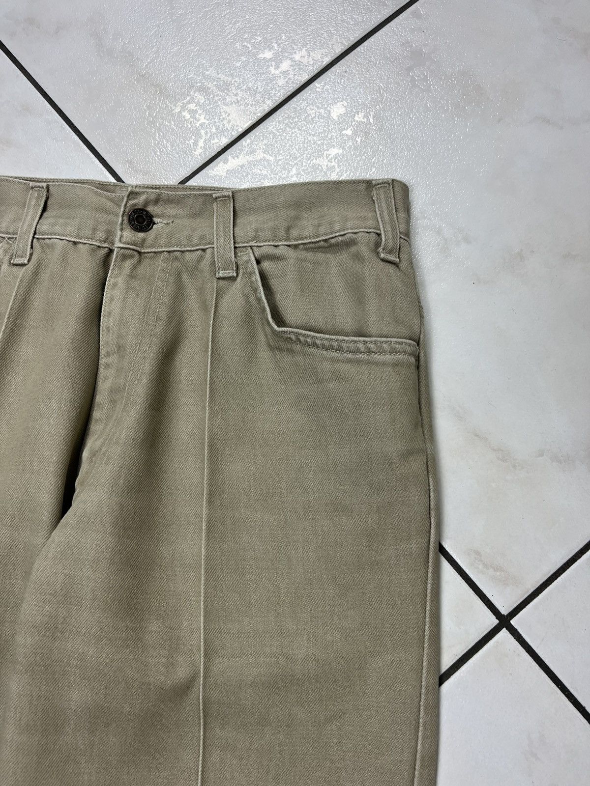 Levi's × Levi's Vintage Clothing × Vintage Vintage 90s Levi’s sta-prest center creased pants casual Size US 32 / EU 48 - 6 Thumbnail