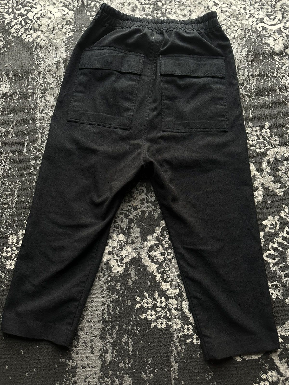 Rick Owens Rick Owens Drawstring Cropped Trousers Size US 30 / EU 46 - 2 Thumbnail