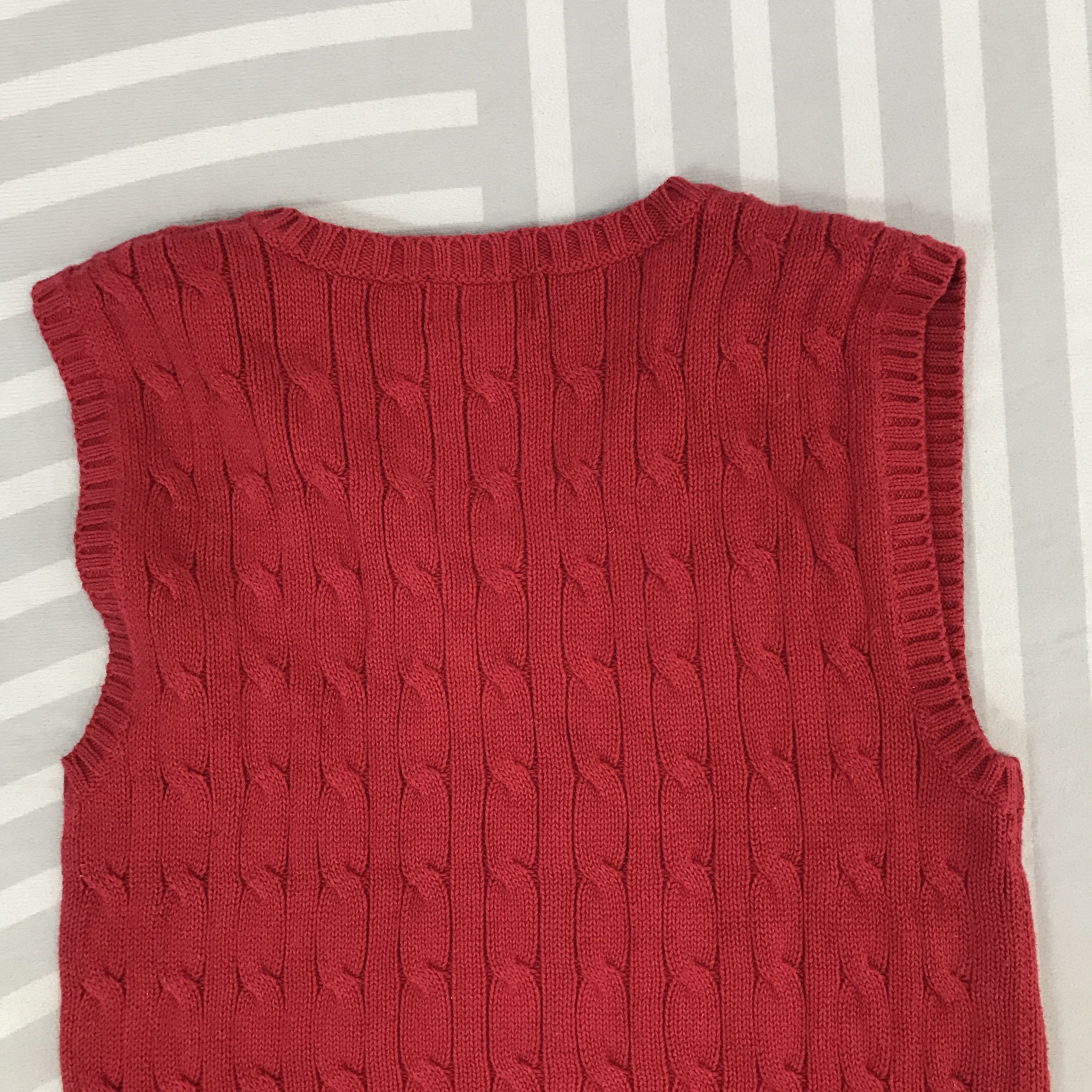 Polo Ralph Lauren × Vintage Vintage Polo Ralph Lauren knitwear vest Jacket Size US S / EU 44-46 / 1 - 4 Thumbnail