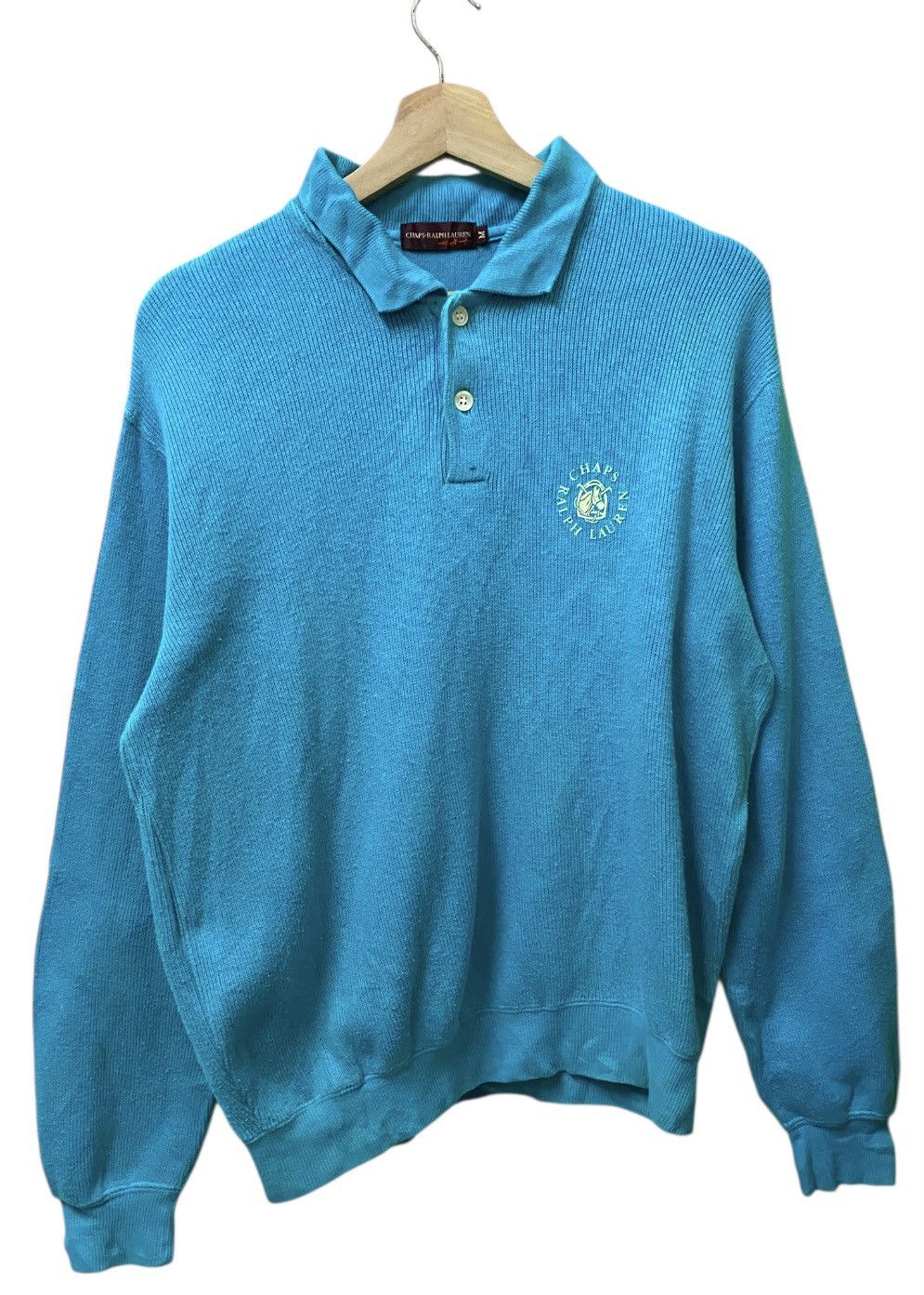 Chaps Ralph Lauren Chaps Ralph Lauren Sweatshirt Small Logo Colar Size US M / EU 48-50 / 2 - 1 Thumbnail