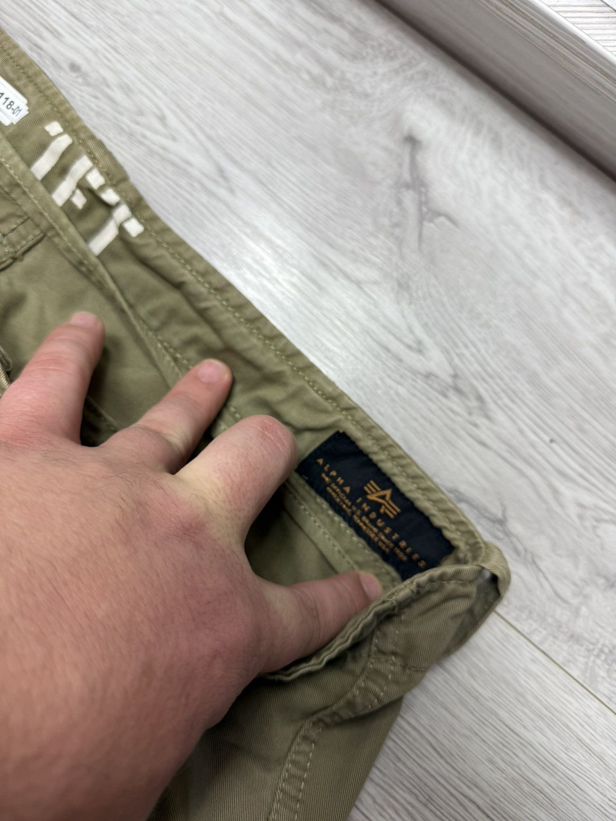 Alpha Industries Alpha Industries Olive Tactical Cargo Pants Military Style Size US 36 / EU 52 - 14 Thumbnail