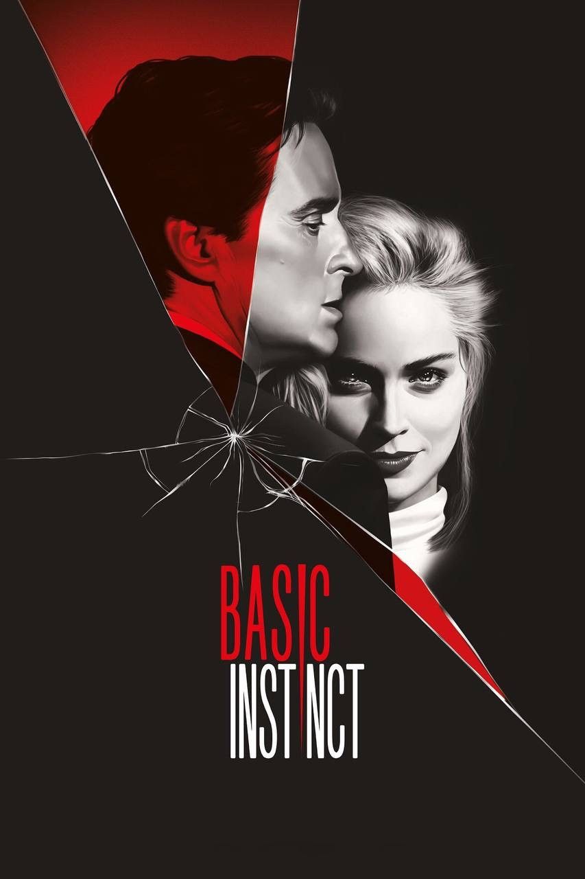 Vintage VINTAGE 1992 BASIC INSTINCT THRILLER MOVIE JACKET Size US L / EU 52-54 / 3 - 8 Thumbnail