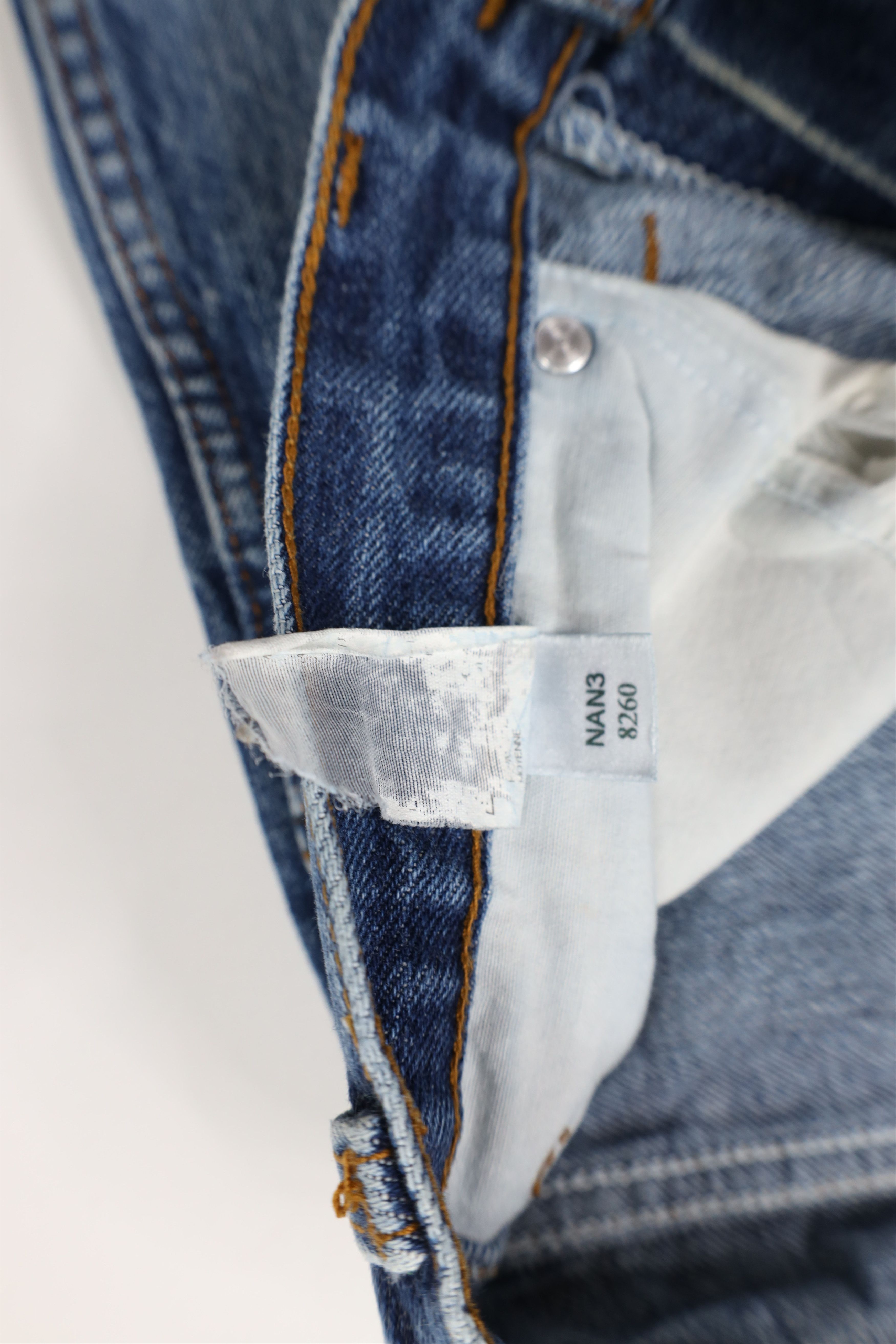 Dickies Vintage Dickies Spell Straight Leg Denim Jeans Blue Cotton Size US 32 / EU 48 - 6 Thumbnail