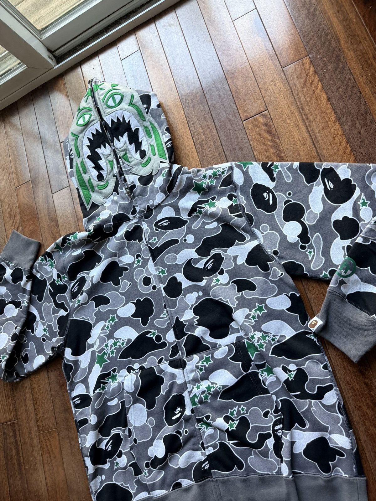 Bape BAPE X HIDDEN STA CAMO TIGER FULL ZIP HOODIE Size US XL / EU 56 / 4 - 3 Thumbnail
