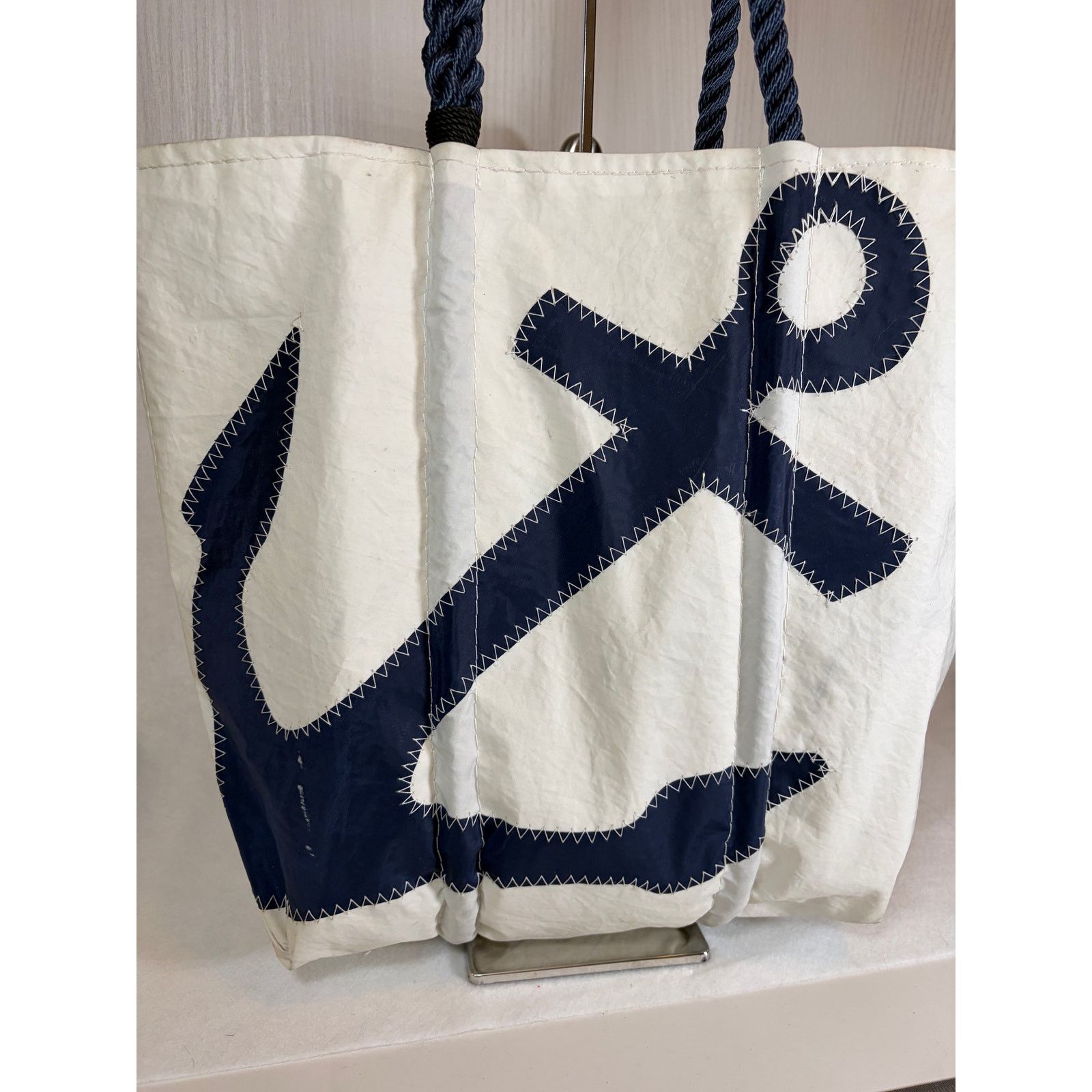 0 Seabags Maine Navy Anchor medium tote - Mens Size ONE SIZE - 9 Thumbnail
