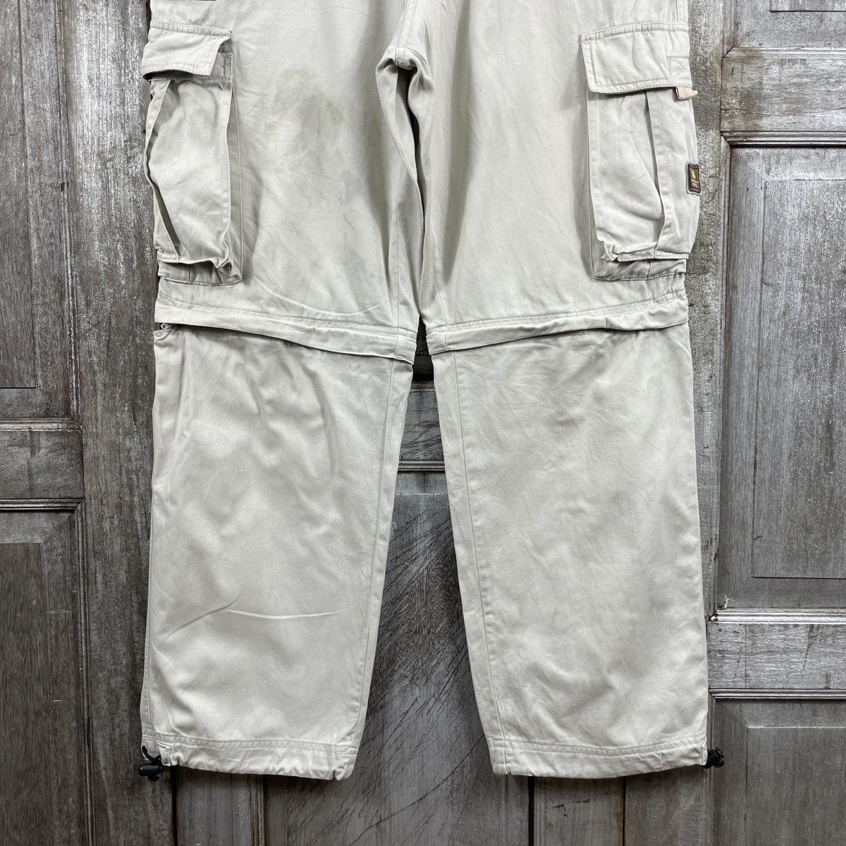 Vintage Vintage NY Baseball Faded Baggy Cargo Pants Size US 32 / EU 48 - 5 Thumbnail