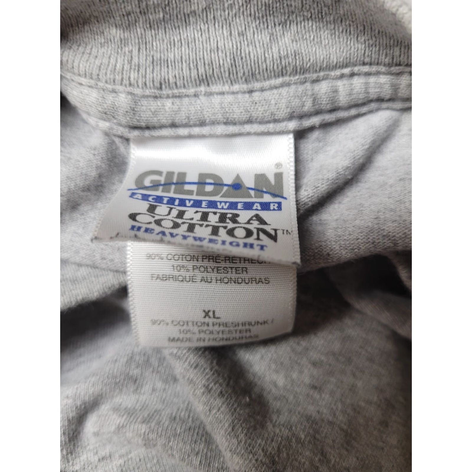Gildan Tahquamenon Falls Brewery & Pub T Shirt XL Gray Gildan Mens Crew Neck Short Sleeve Cotton Blend Beer Funny Snowmobile Michigan Size US XL / EU 56 / 4 - 5 Thumbnail