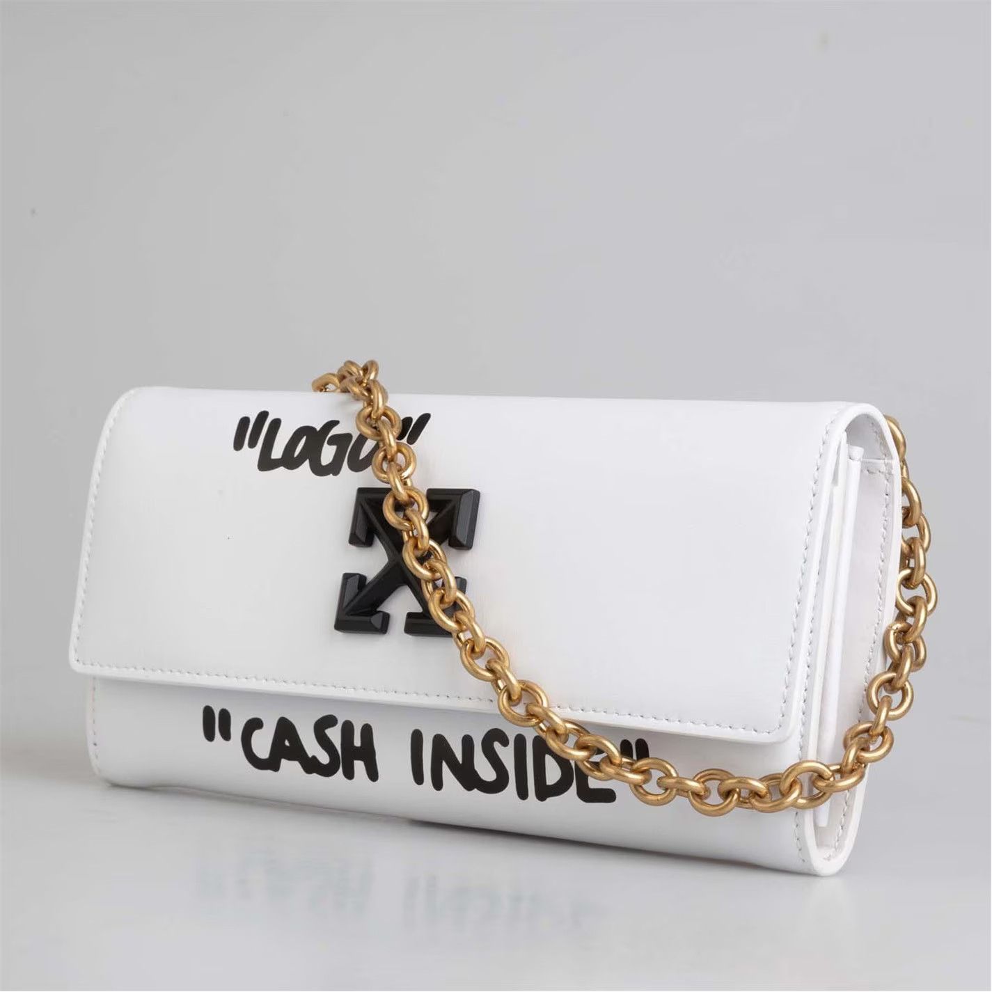 Off-White o1g2r1mq0225 Size: OS / Wallet in White & Black Size ONE SIZE - 3 Thumbnail