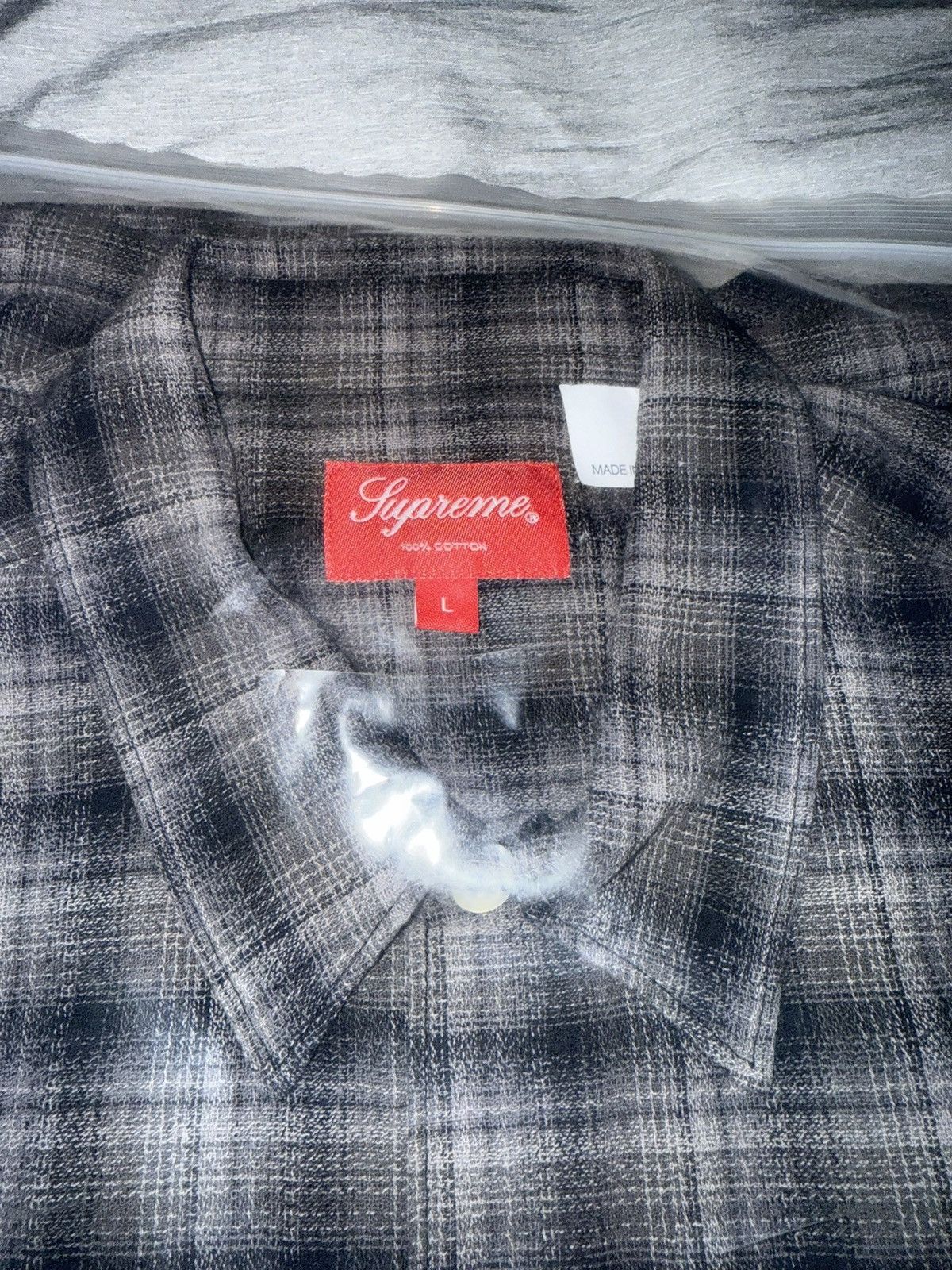 Supreme Supreme Plaid S/S Shirt S/S Size US L / EU 52-54 / 3 - 3 Thumbnail
