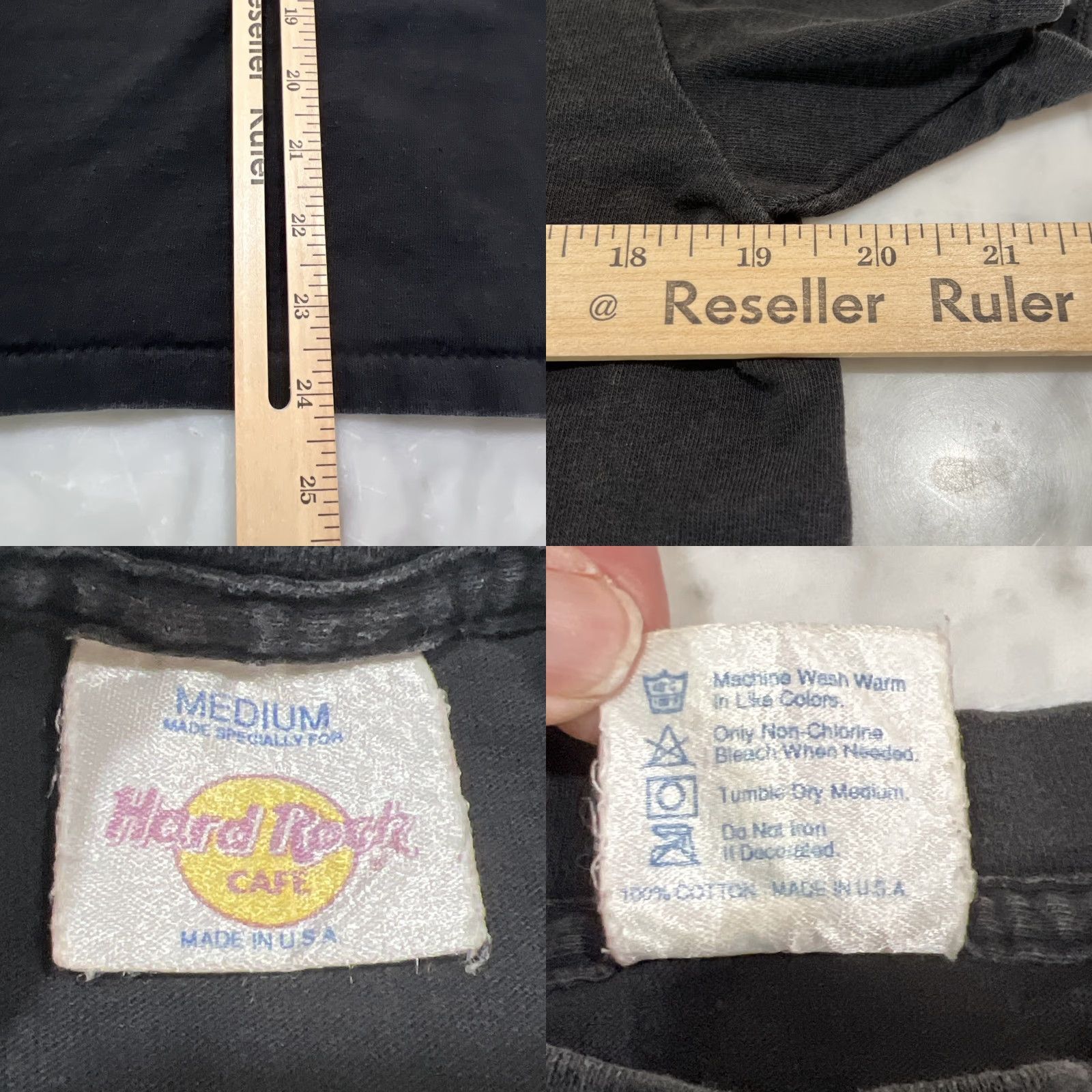 Hard Rock Cafe VINTAGE Hard Rock Cafe Orlando T Shirt Medium Single Stitch Black Mens M 90s Rock USA Graphic Print Size US M / EU 48-50 / 2 - 8 Thumbnail