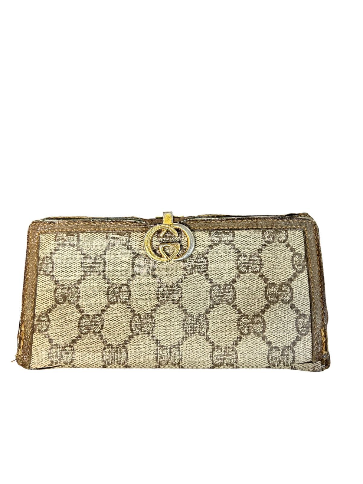 Gucci Gucci GG Monogram Ophidia Long Wallet Vintage Size ONE SIZE - 1 Thumbnail