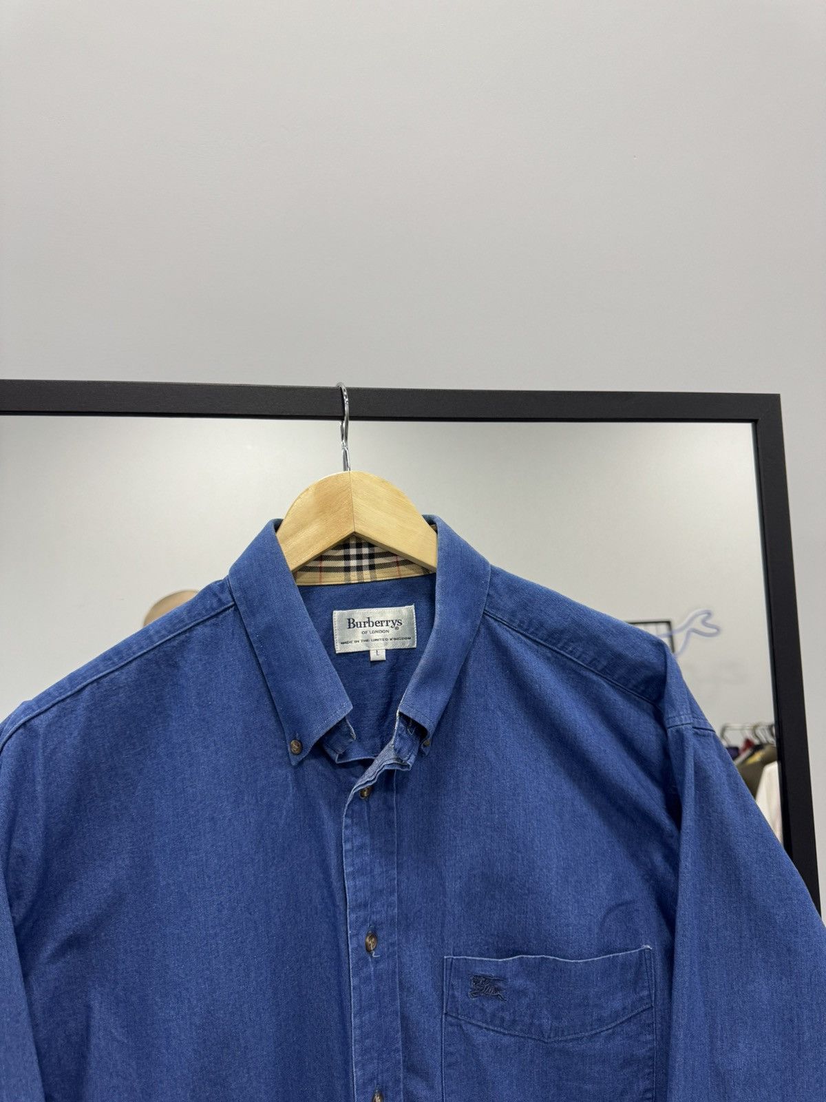 Burberry Burberry’s vintage denim shirts size L Size US L / EU 52-54 / 3 - 6 Thumbnail