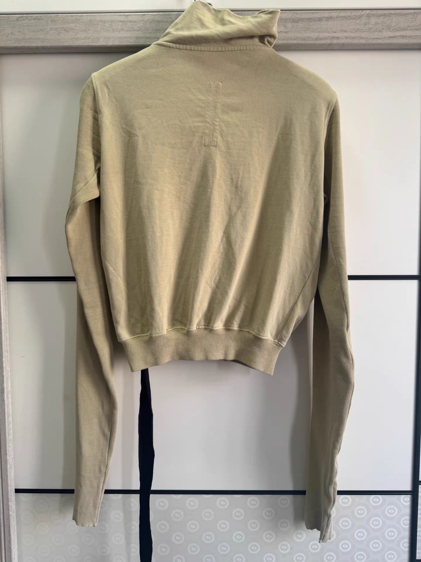 Rick Owens Rick Owens Off-White Asymmetrical Zip Jacket with Straps Size S / US 4 / IT 40 - 2 Thumbnail