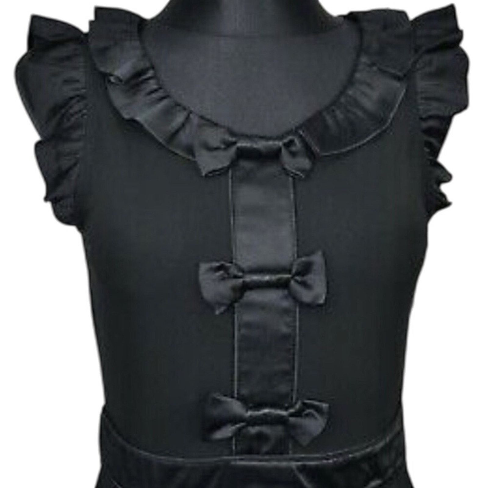 Marc by Marc Jacobs Marc By Marc Jacobs Black Bow Midi Jersey Chic Classy Size L / US 10 / IT 46 - 2 Thumbnail