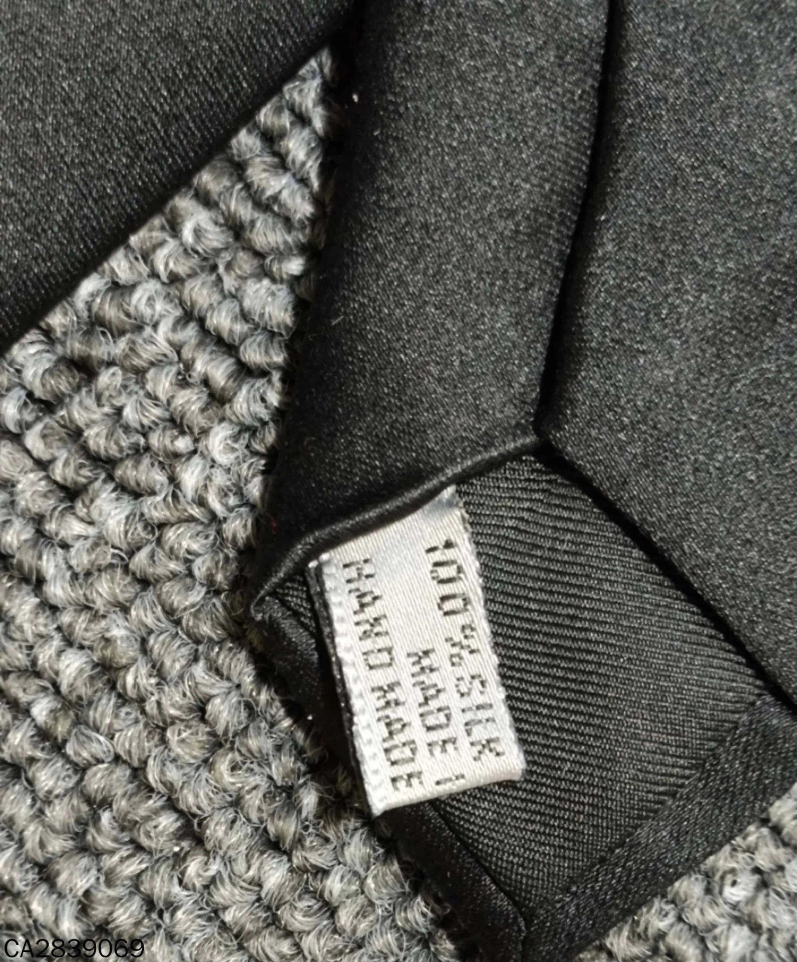 Dior Dior black silk tie 99new Size ONE SIZE - 5 Thumbnail