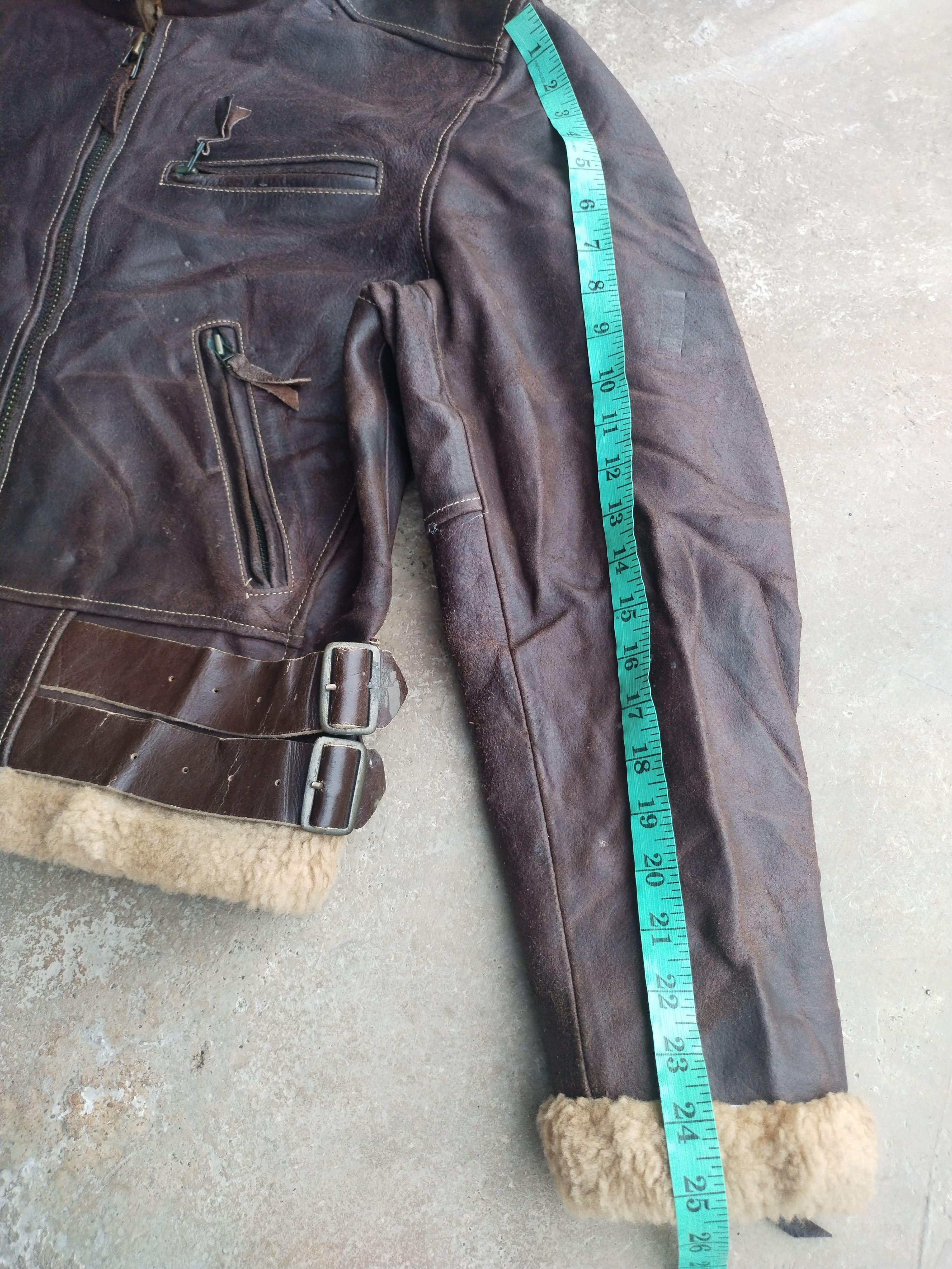 Harley Davidson Vintage C-OS 1957 Harley Davidson Motorcycle Champ Leather Size US L / EU 52-54 / 3 - 19 Thumbnail