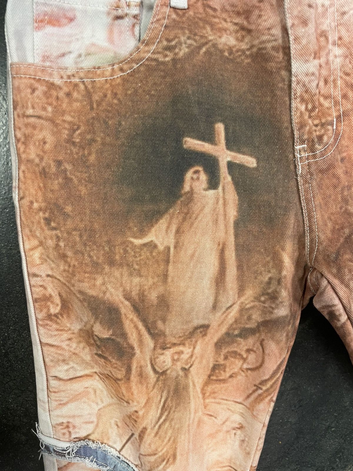 Who Decides War Who Decides War Jesus Denim Size US 30 / EU 46 - 2 Thumbnail