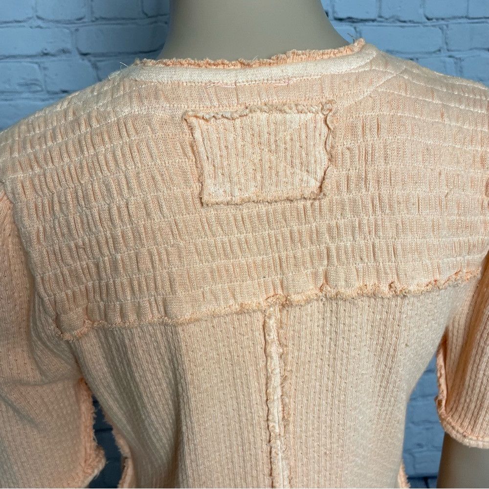 Free People NWT New $78 Free People Care Red Delicious Orange Cotton T- Size XS / US 0-2 / IT 36-38 - 9 Thumbnail