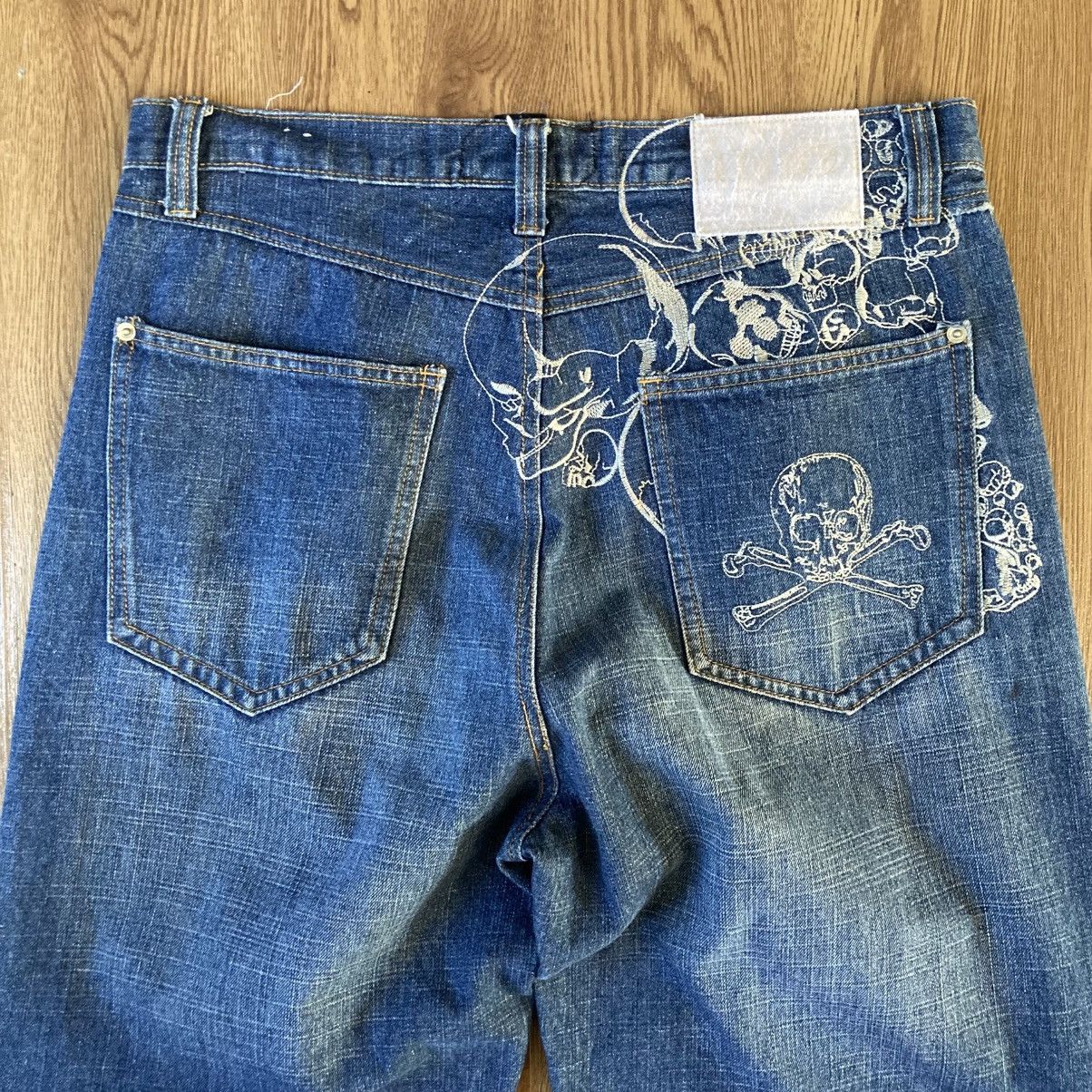 Rocawear Vintage Rocawear Skull Embroidery Baggy Jeans Size US 36 / EU 52 - 2 Thumbnail